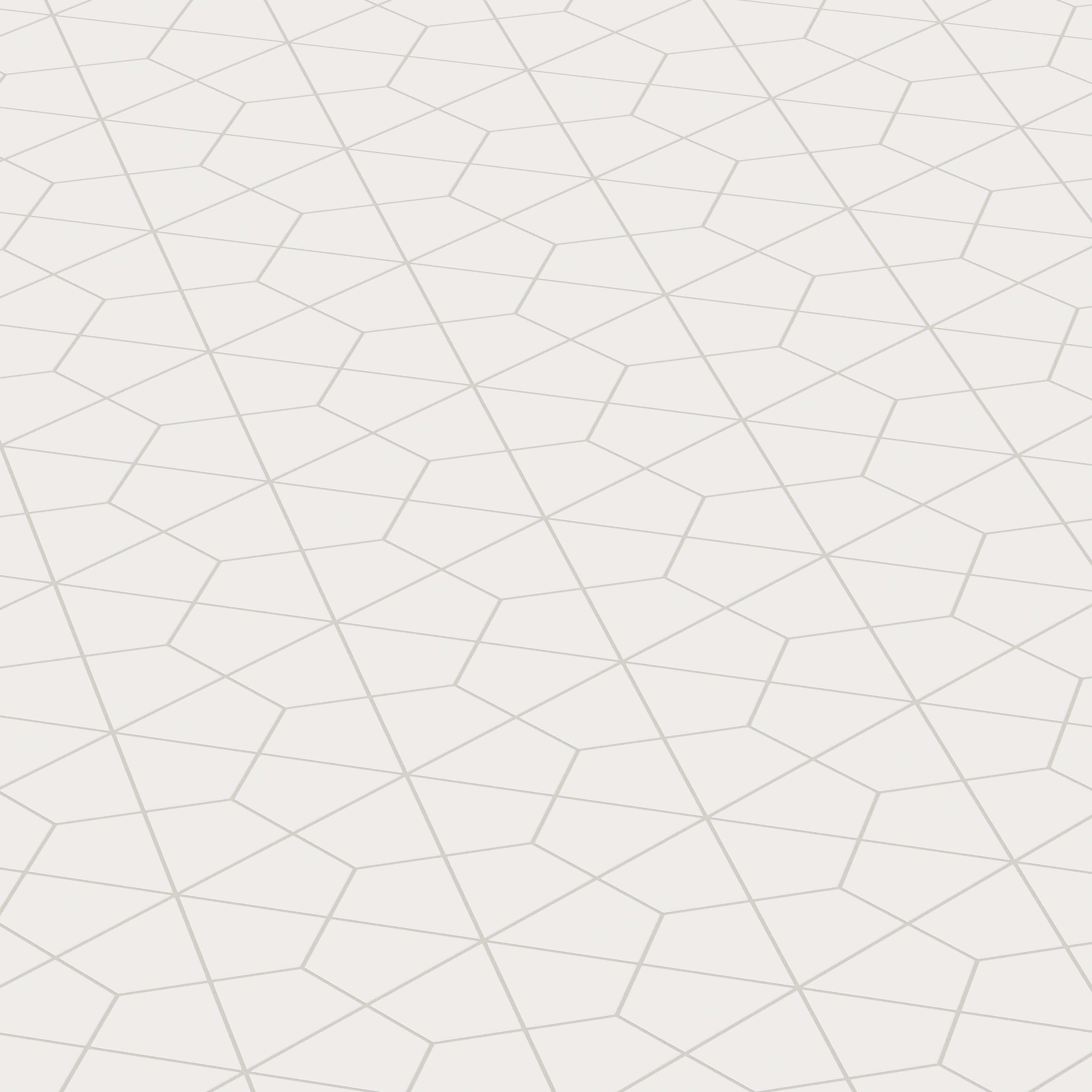 Hexite Original Ceramic Tile in Frost Matte