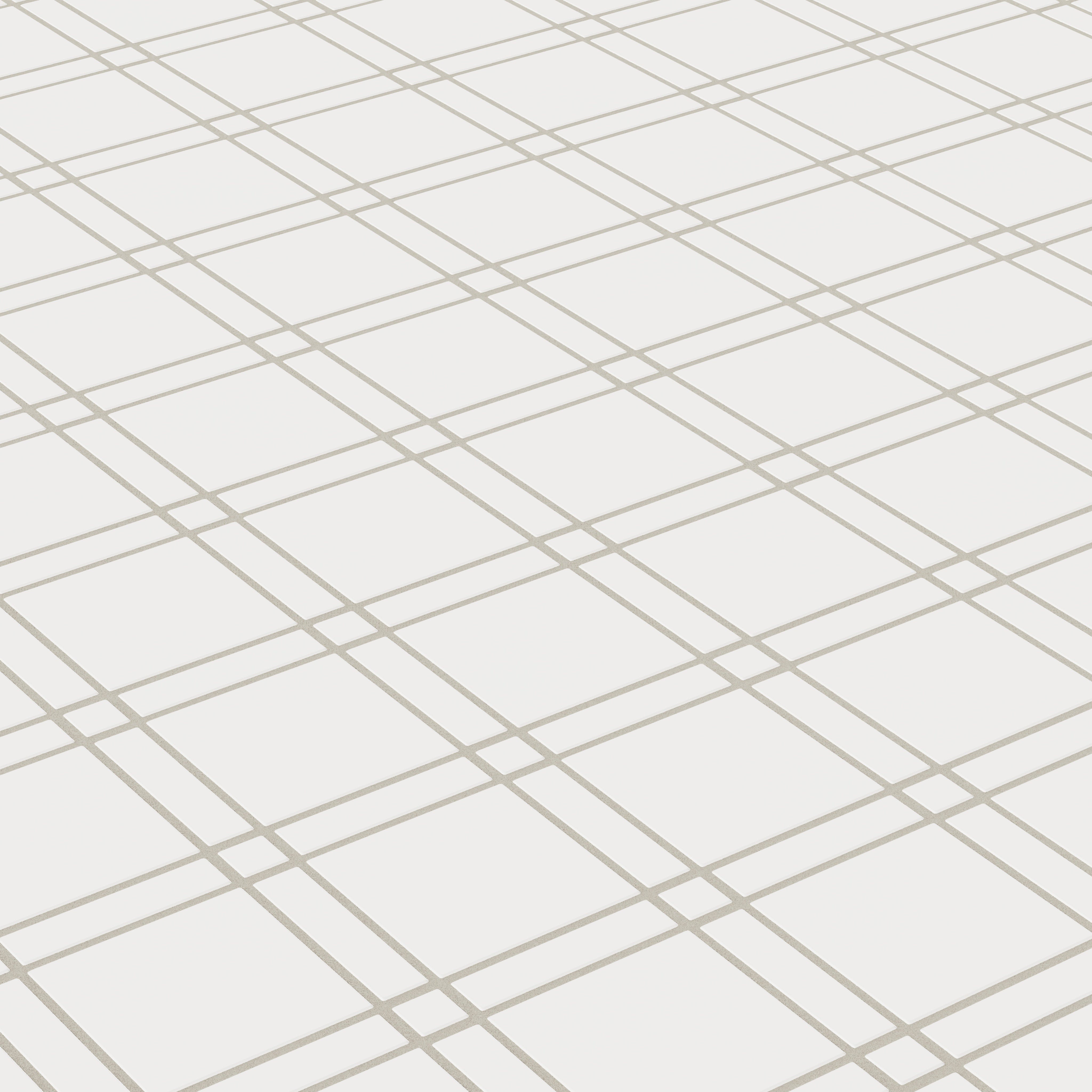 Lattice Sheeted Original Ceramic Tile in Frost Matte