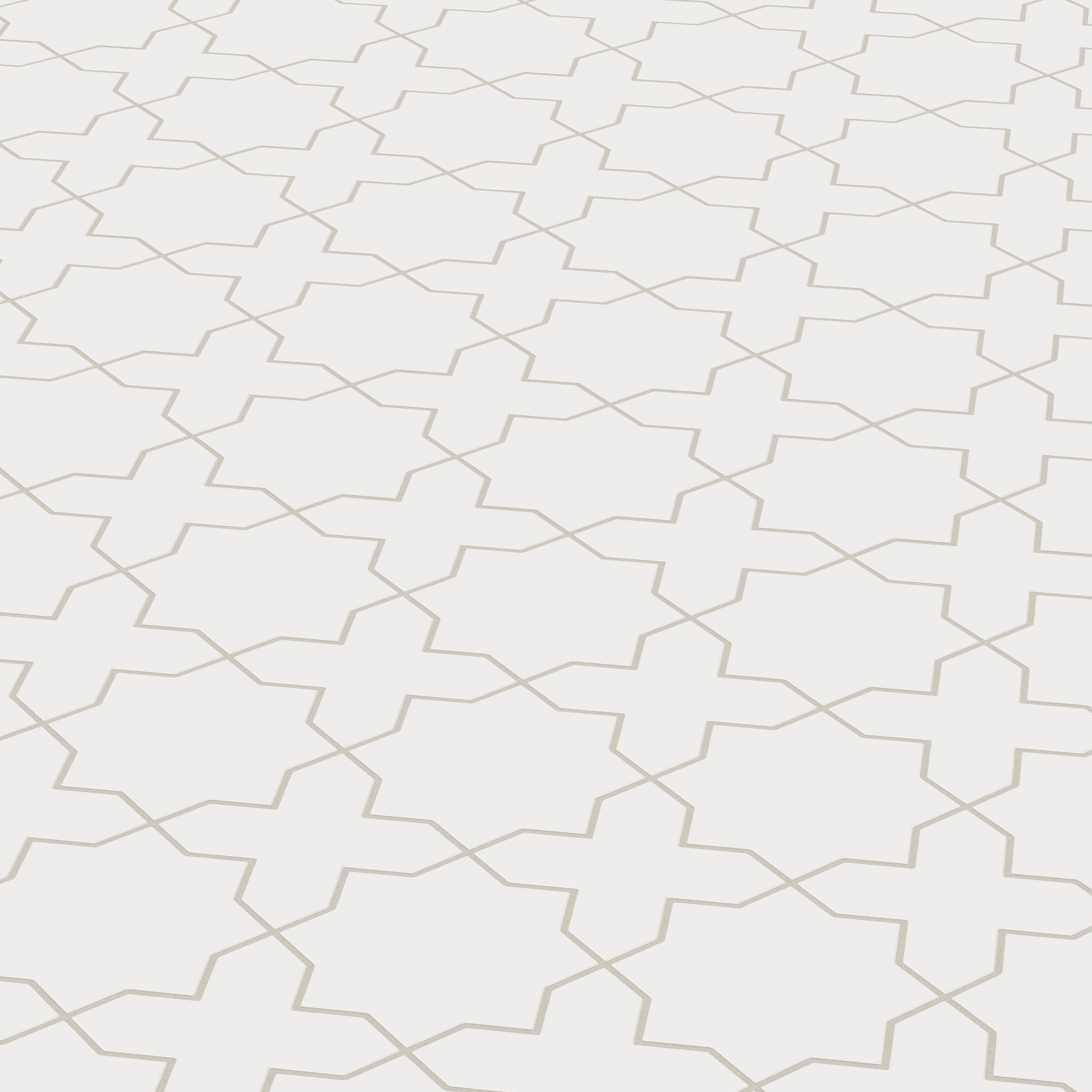 Star & Cross Original Ceramic Tile in Frost Matte