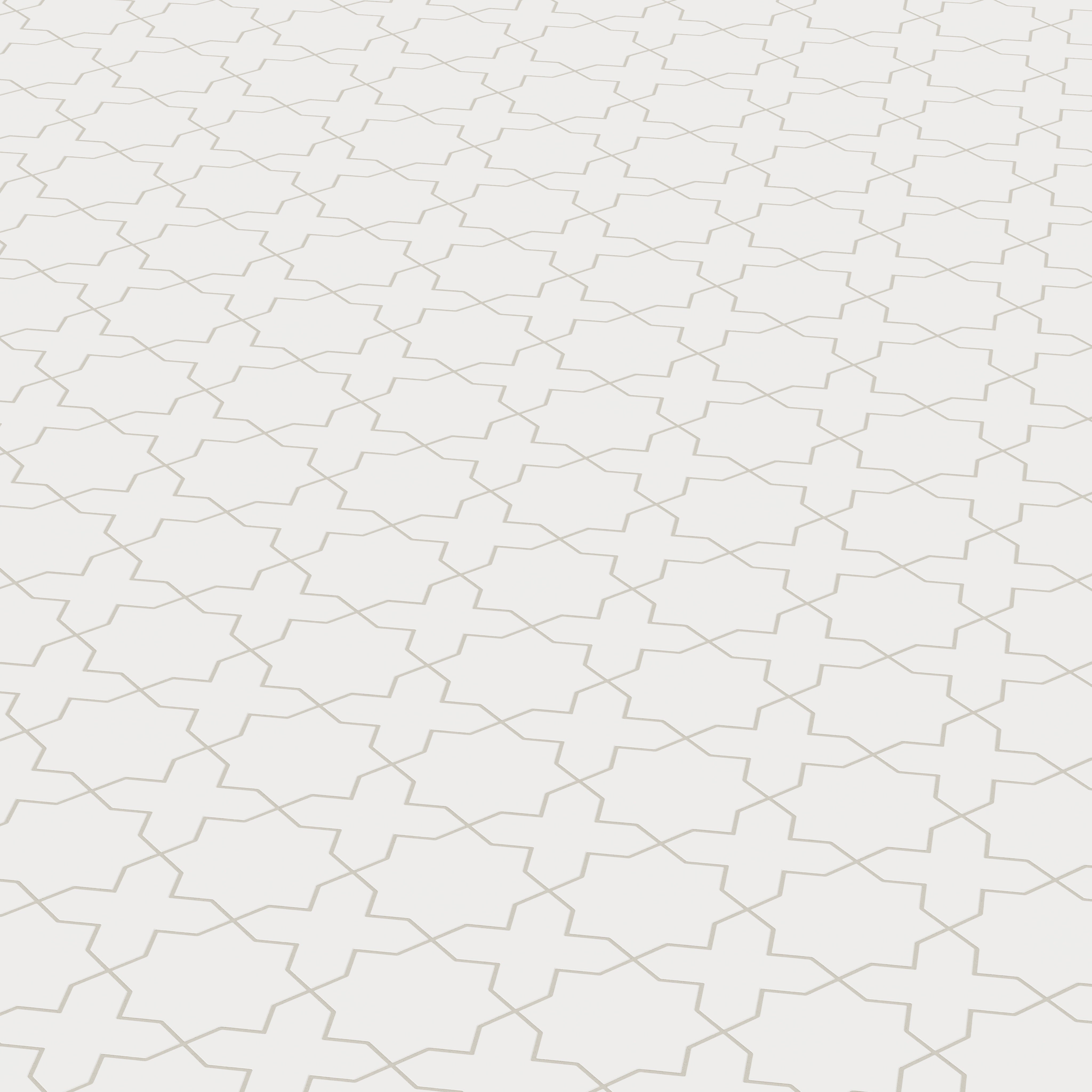 Star & Cross Original Ceramic Tile in Frost Matte