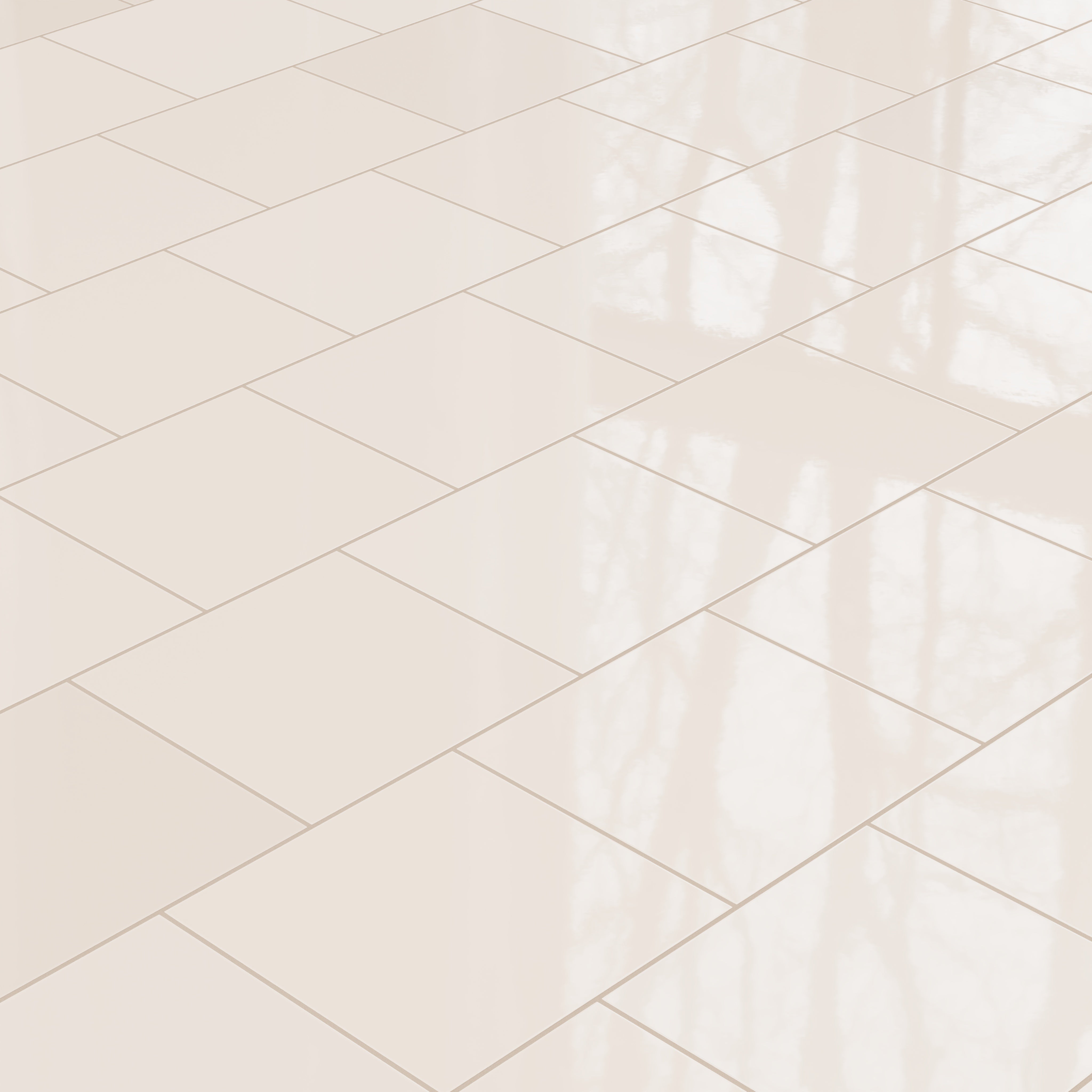 12x12 Natural Press Ceramic Tile in Full Sail Gloss