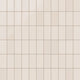 2x4 Straight Set Sheeted Natural Press Ceramic Mosaic Tile in Full Sail Gloss