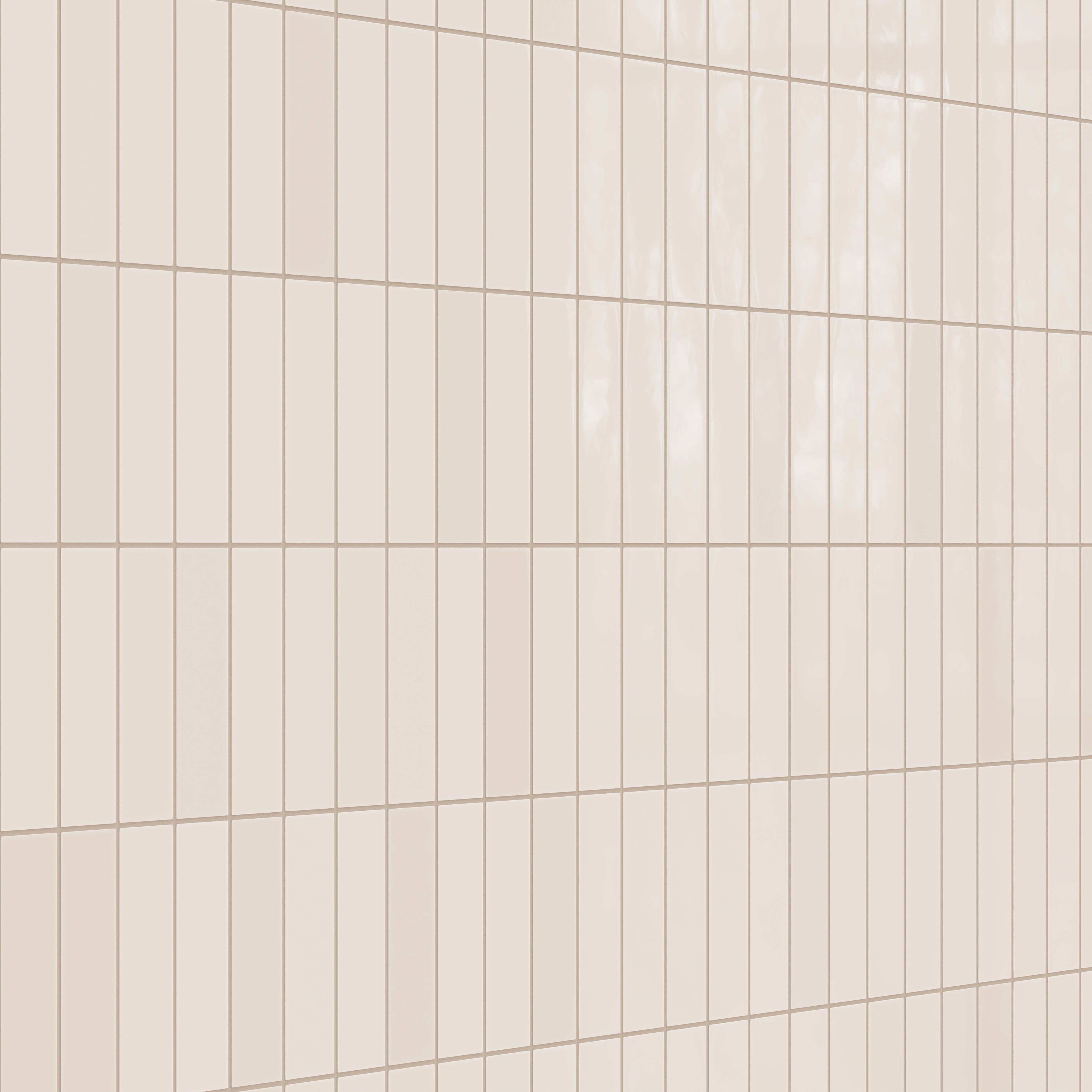 Quick Ship 2x8 Natural Press Tile in Full Sail Gloss