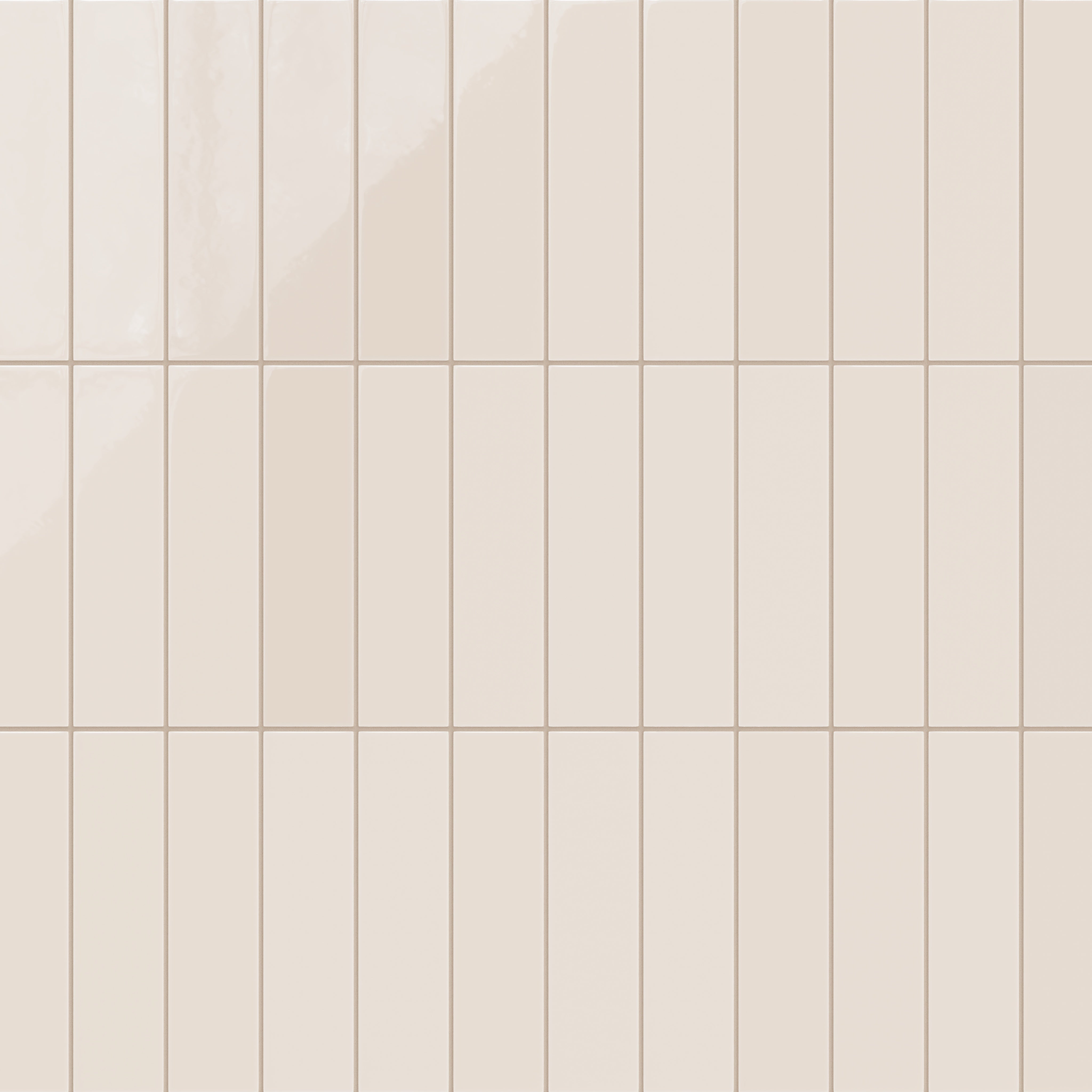 3x12 Natural Press Ceramic Tile in Full Sail Gloss