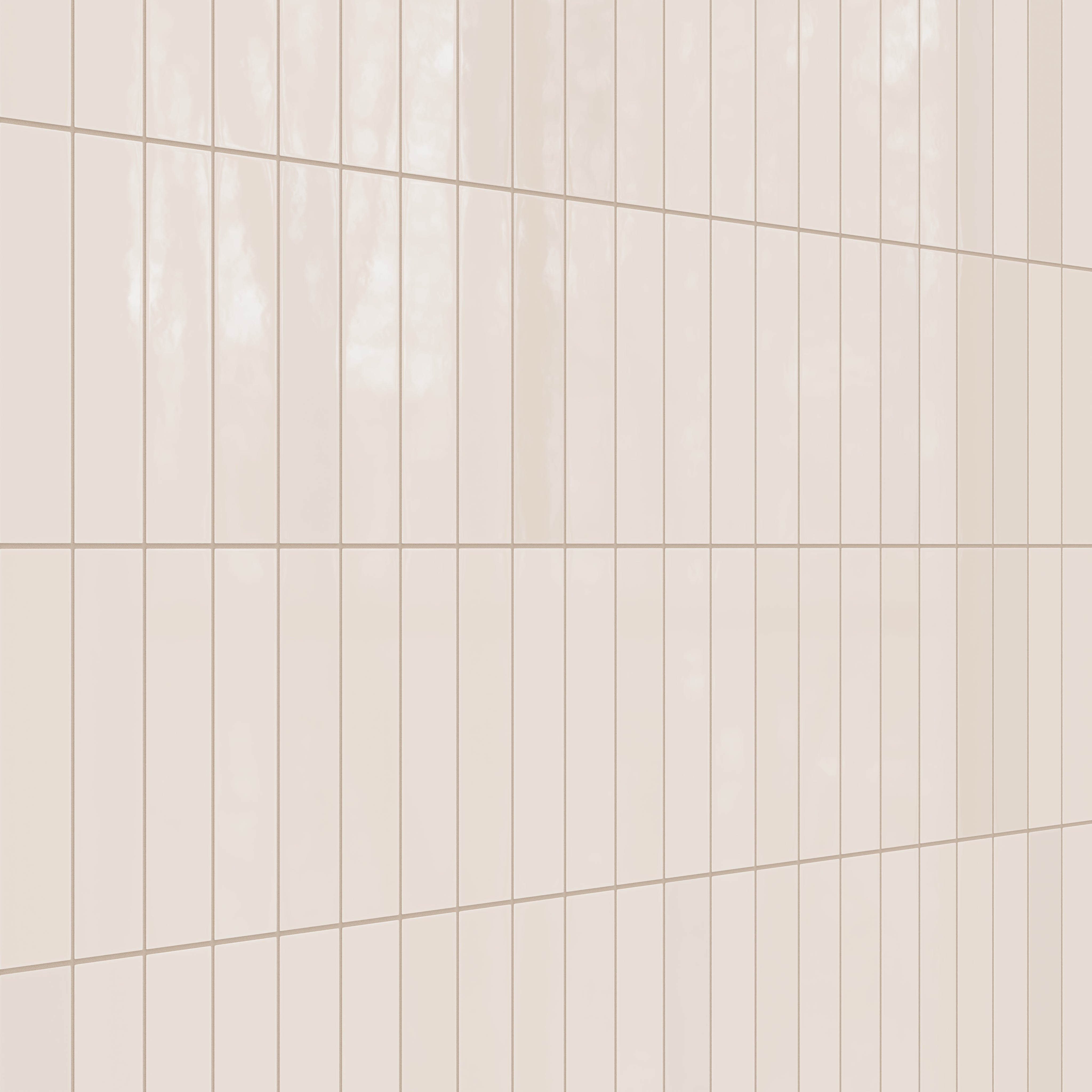 3x12 Natural Press Ceramic Tile in Full Sail Gloss