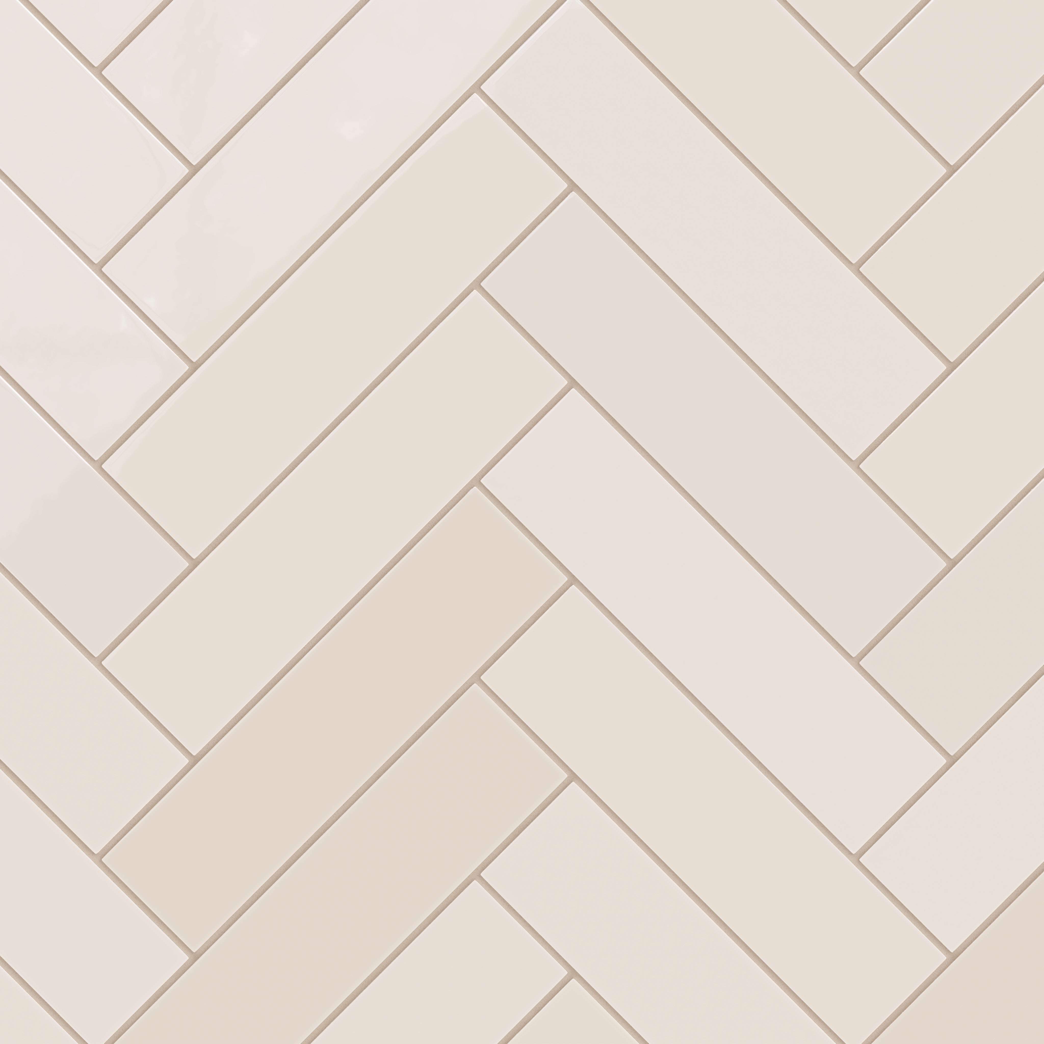 3x12 Natural Press Ceramic Tile in Full Sail Gloss