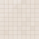 3x3 Straight Set Sheeted Natural Press Ceramic Mosaic Tile in Full Sail Gloss