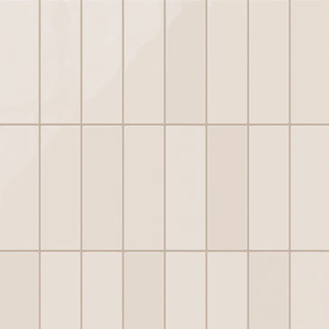 3x9 Natural Press Ceramic Tile in Full Sail Gloss