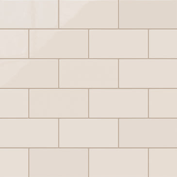 4x8 Natural Press Ceramic Tile in Full Sail Gloss