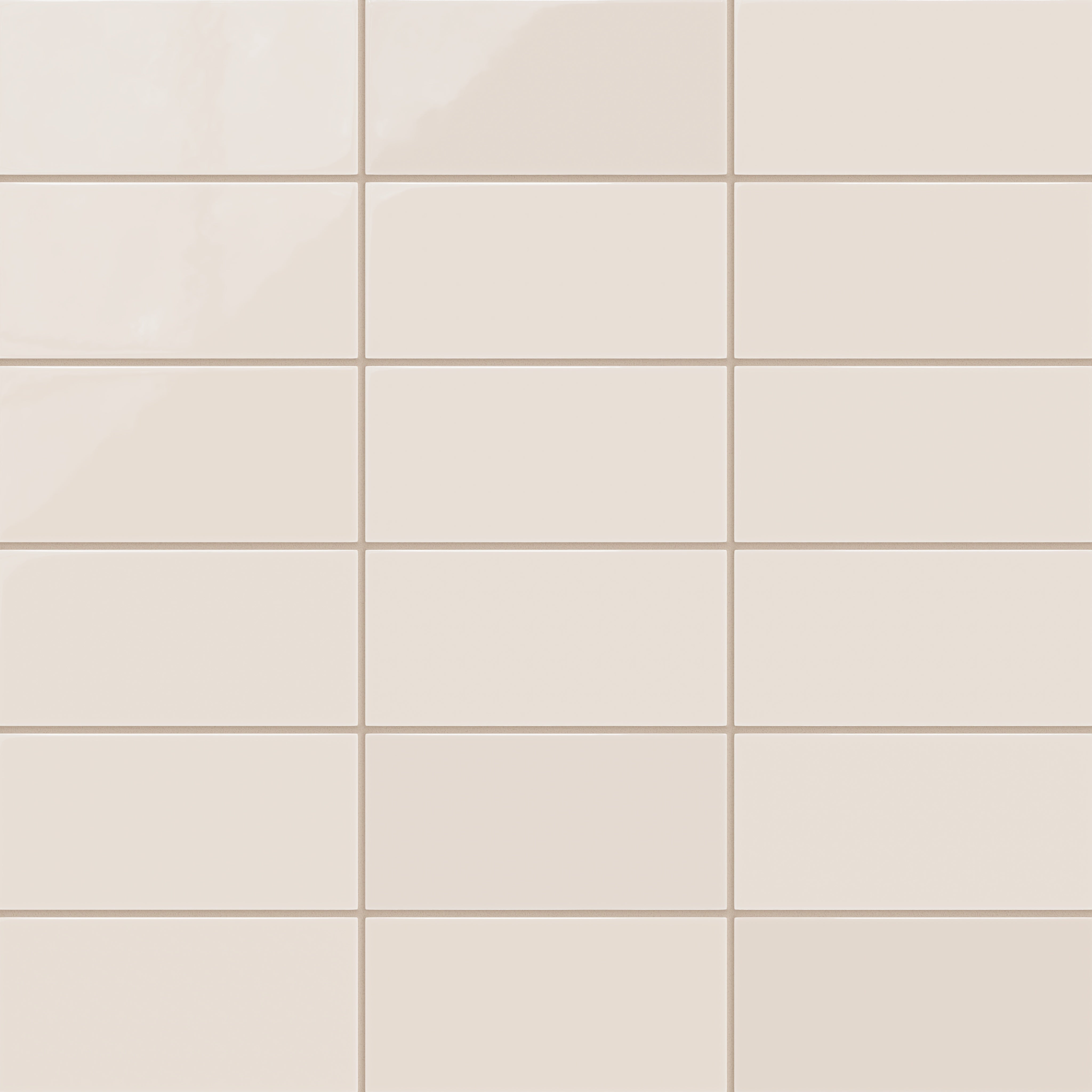 4x8 Natural Press Ceramic Tile in Full Sail Gloss