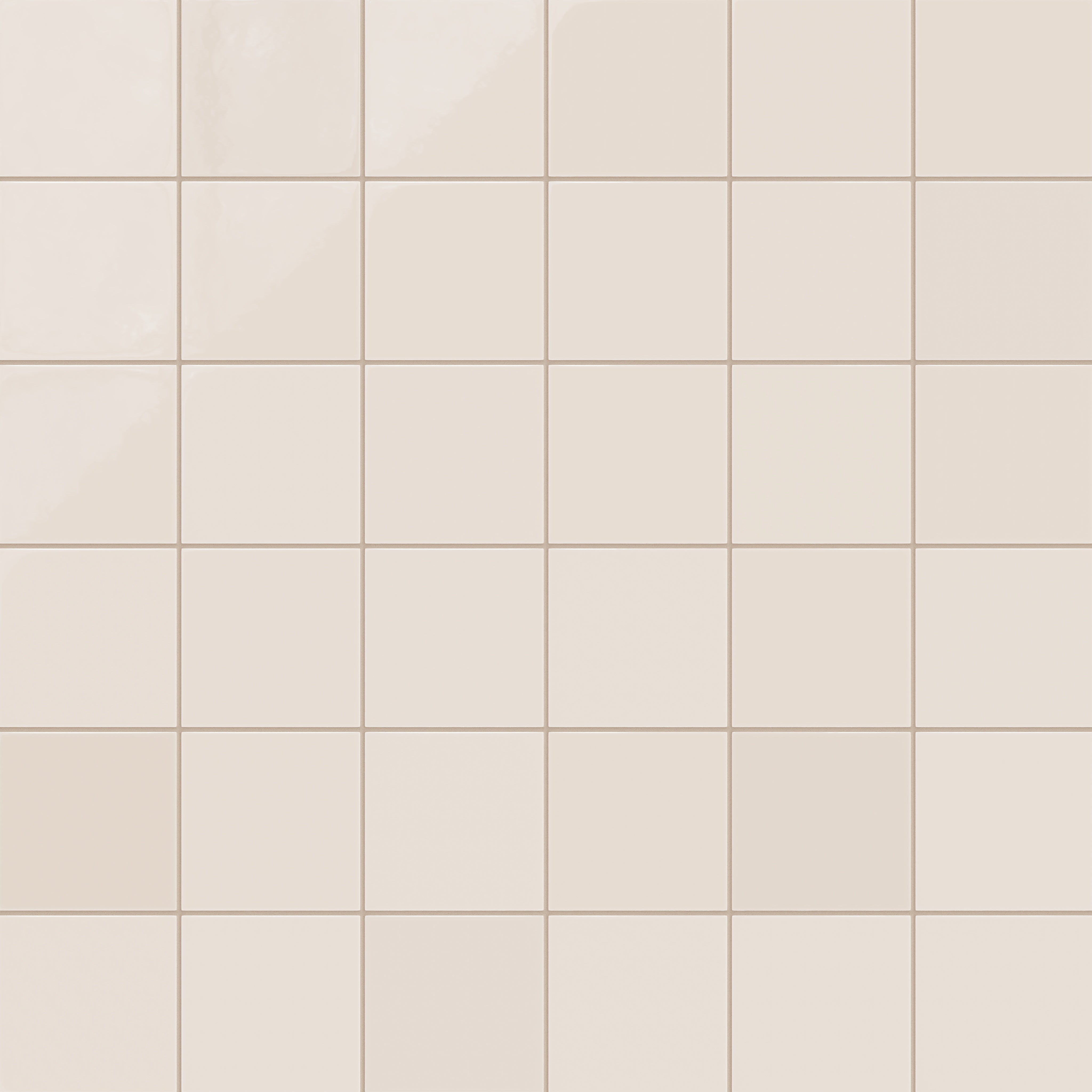 6x6 Natural Press Ceramic Tile in Full Sail Gloss