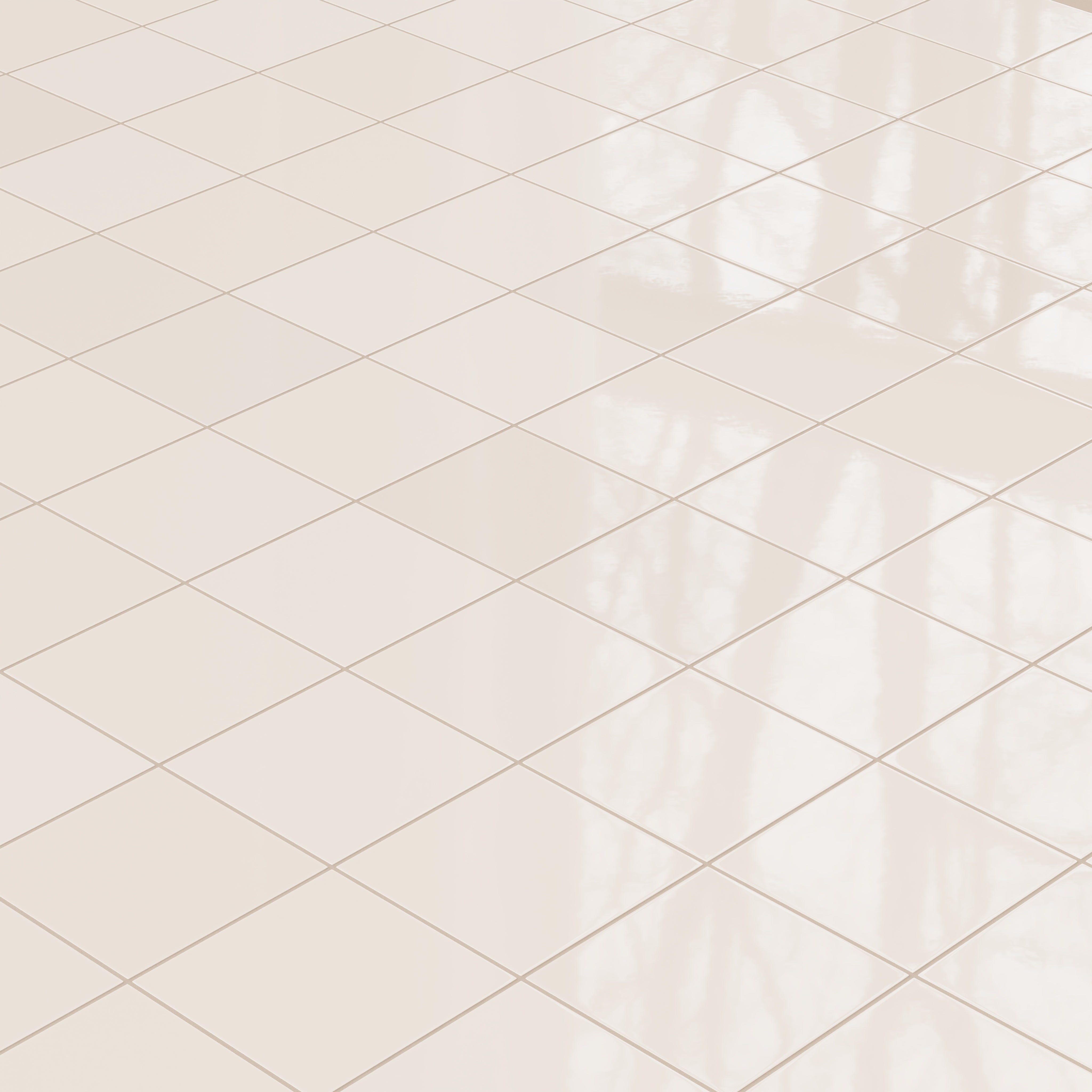 8x8 Natural Press Ceramic Tile in Full Sail Gloss