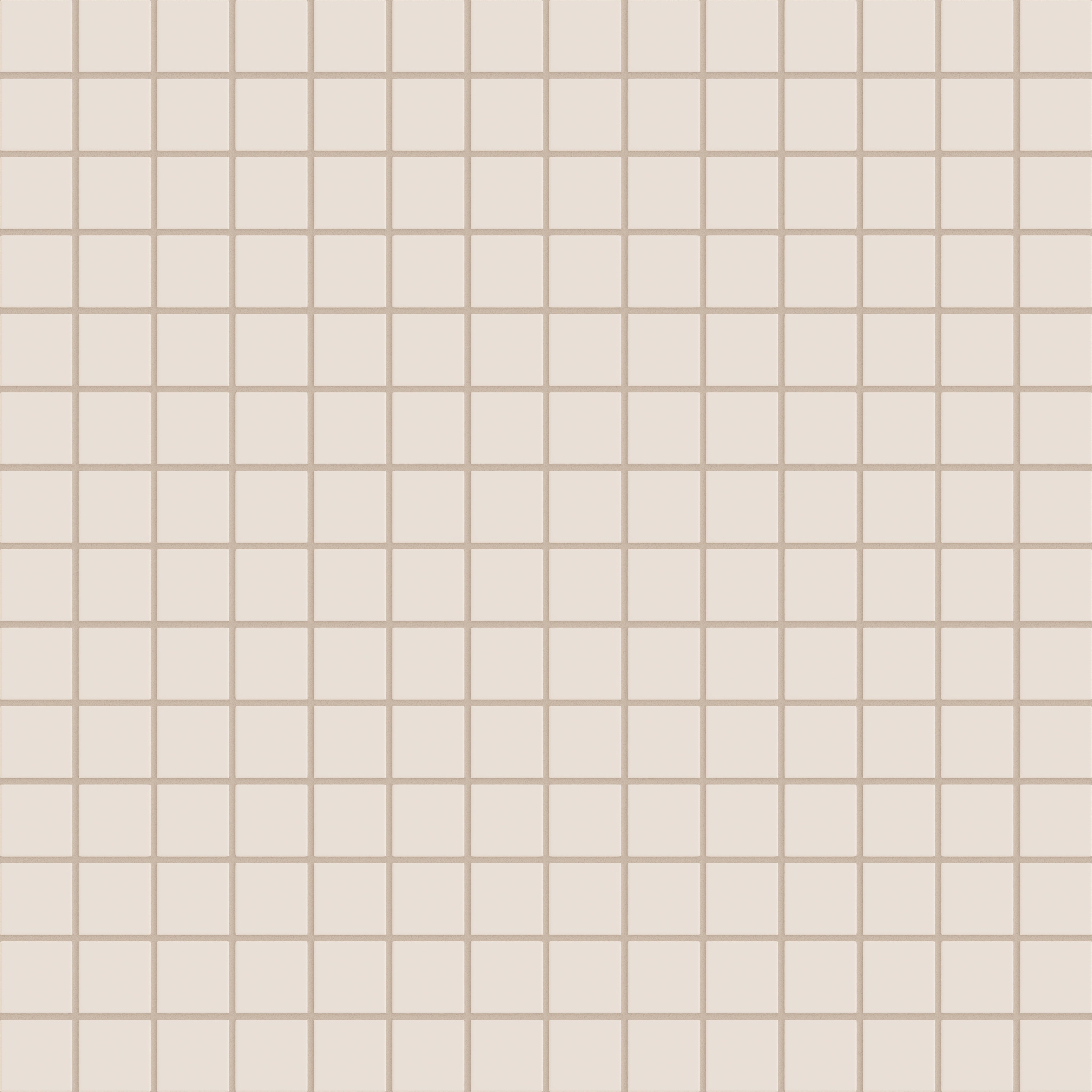 2x2 Straight Set Sheeted Natural Press Ceramic Mosaic Tile in Full Sail Matte