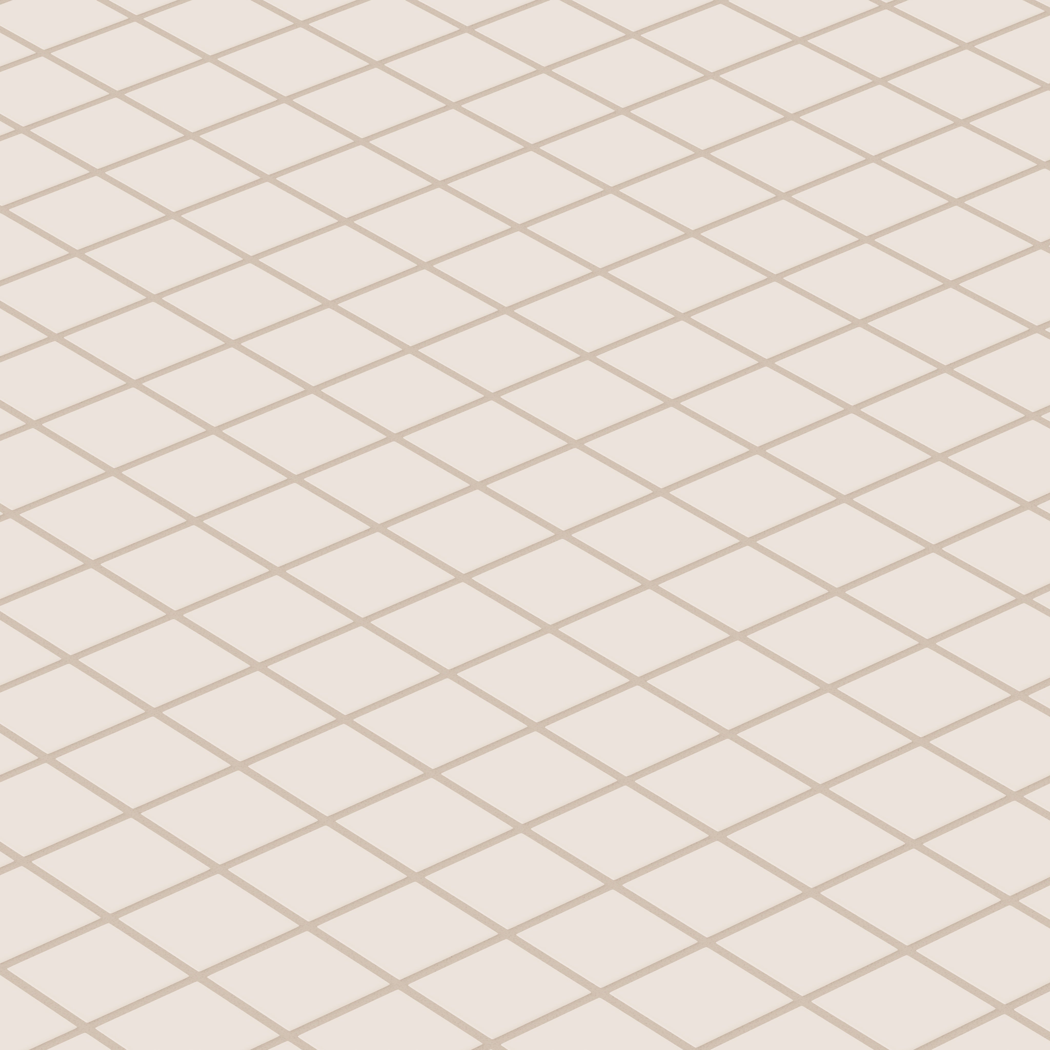 2x2 Straight Set Sheeted Natural Press Ceramic Mosaic Tile in Full Sail Matte