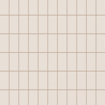 2x4 Straight Set Sheeted Natural Press Ceramic Mosaic Tile in Full Sail Matte