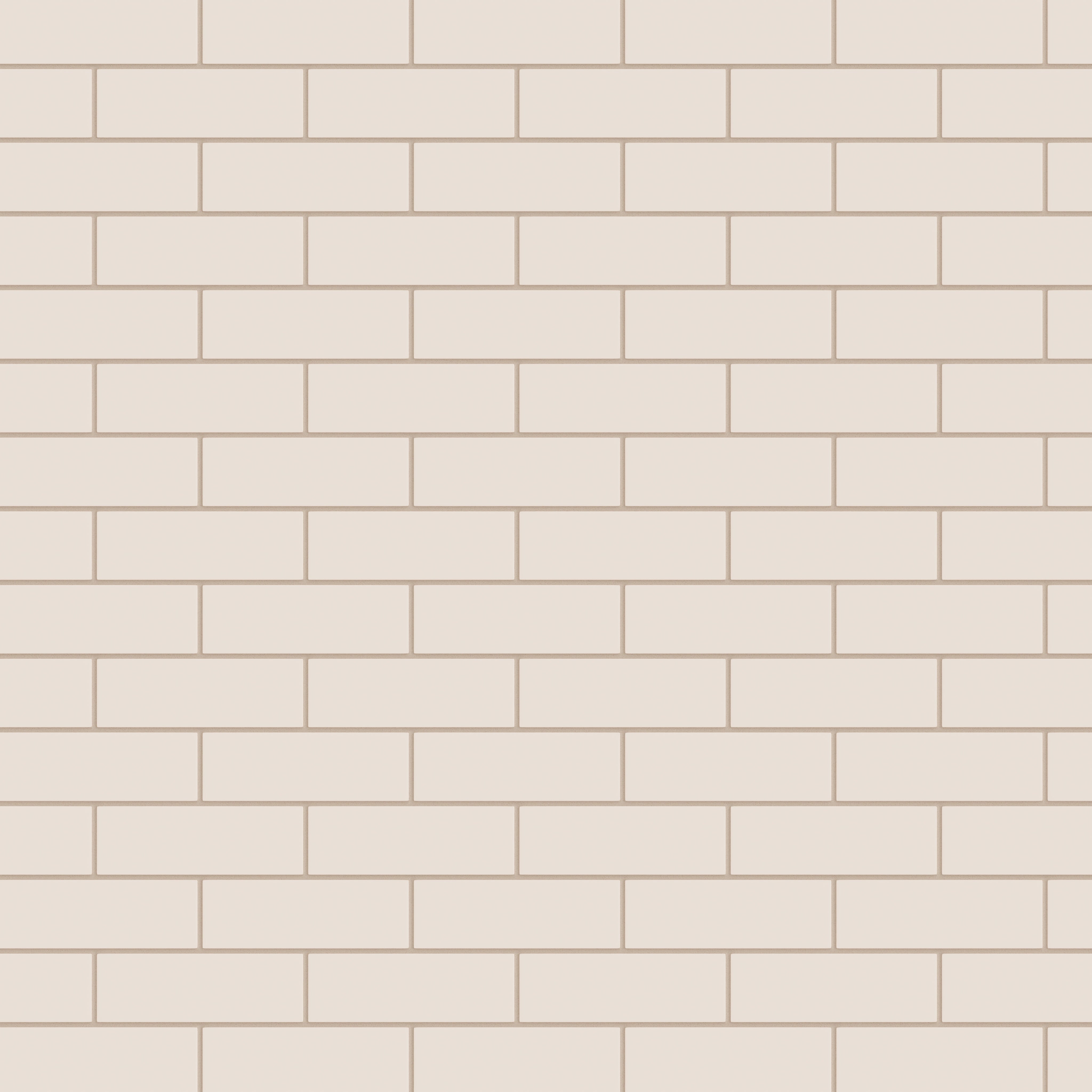 2x6 Natural Press Ceramic Tile in Full Sail Matte