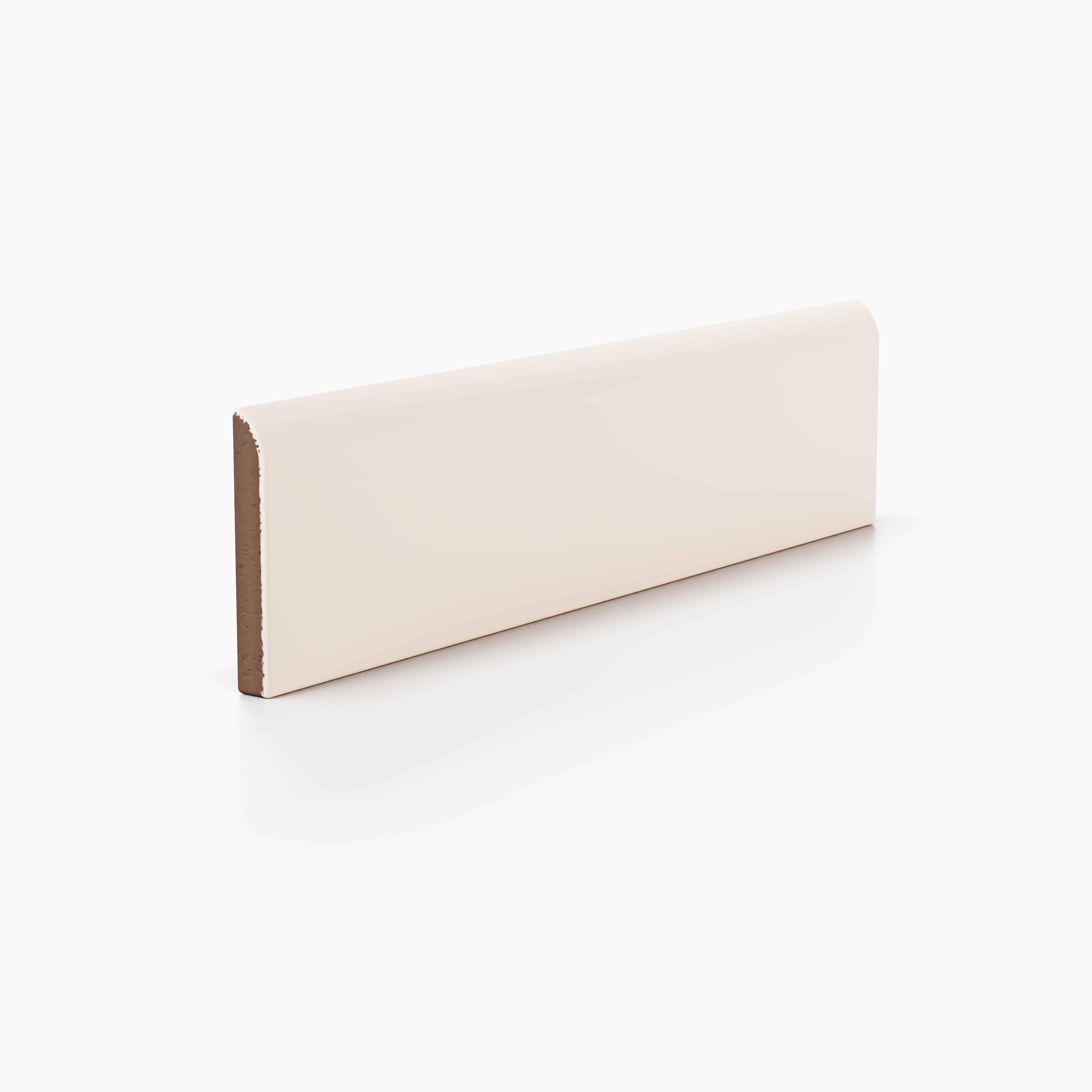 Quick Ship 2x8 Long Edge Bullnose Natural Press Trim in Full Sail Matte