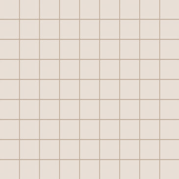 3x3 Straight Set Sheeted Natural Press Ceramic Mosaic Tile in Full Sail Matte