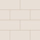 6x12 Natural Press Ceramic Tile in Full Sail Matte