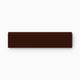 Quick Ship 2x8 Long Edge Bullnose Original Ceramic Trim in Garnet Gloss