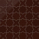 Mini Star & Cross Original Ceramic Tile in Garnet Gloss
