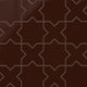Star & Cross Original Ceramic Tile in Garnet Gloss