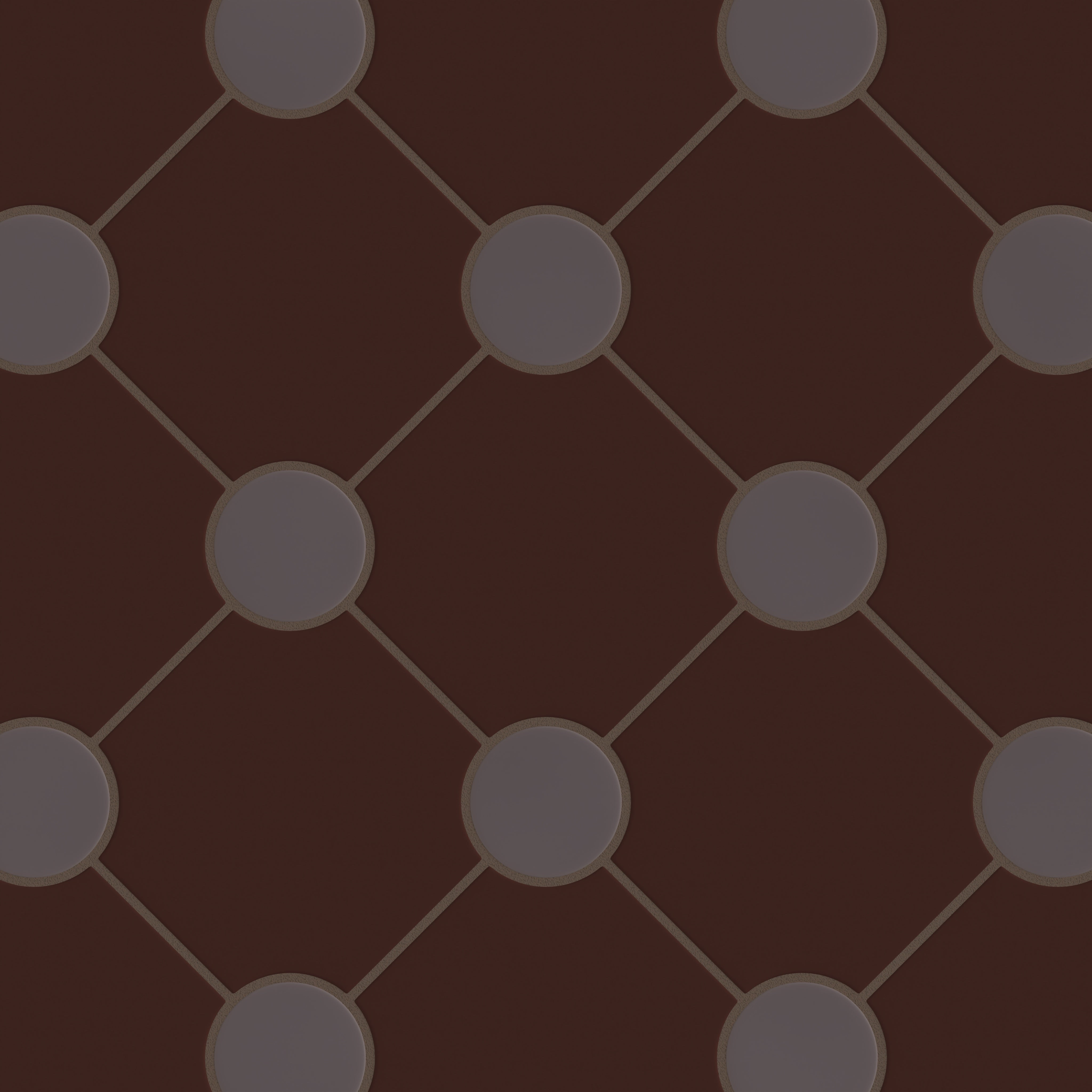 Portico Original Ceramic Tile in Garnet Matte & Kalamata Matte