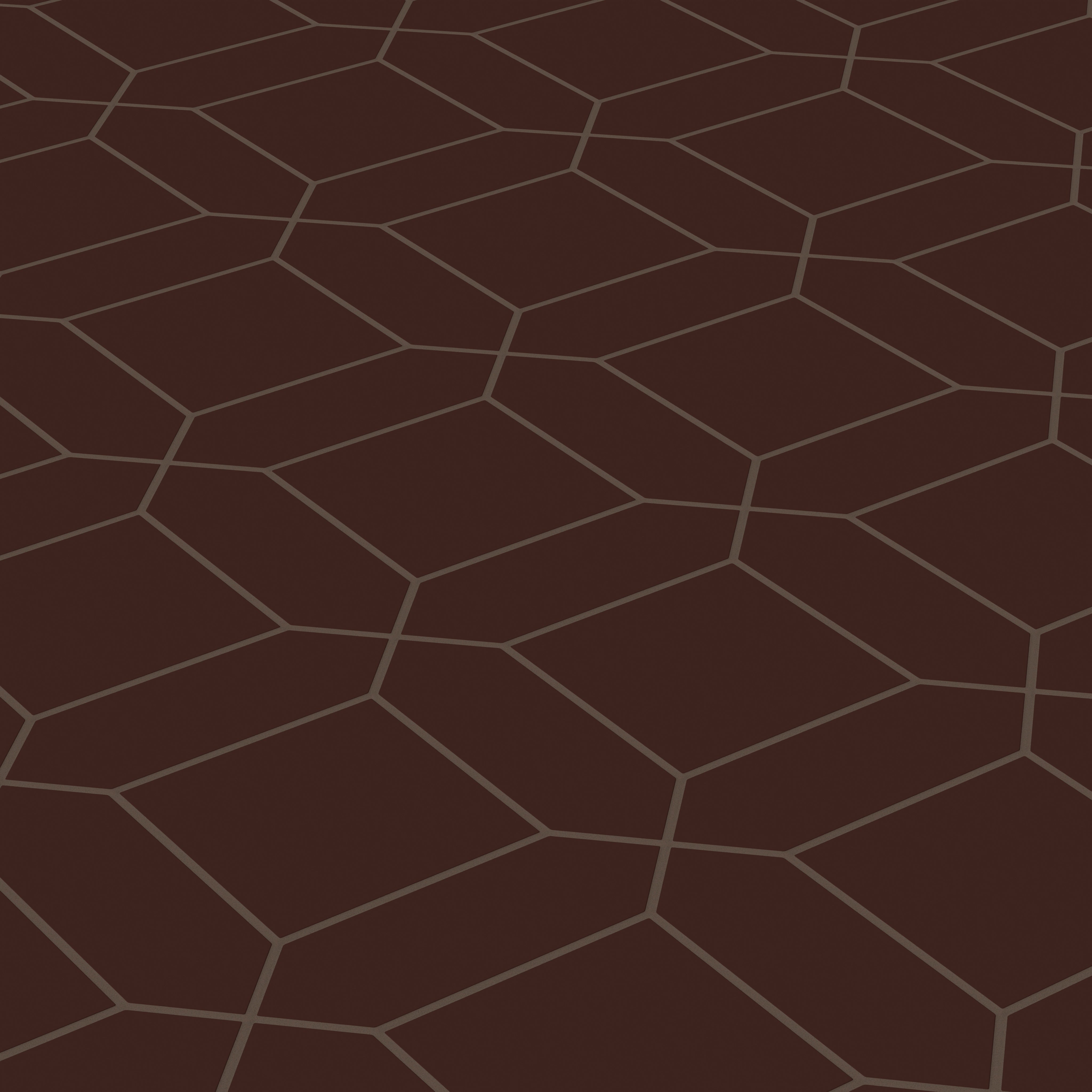 Atrium Original Ceramic Tile in Garnet Matte