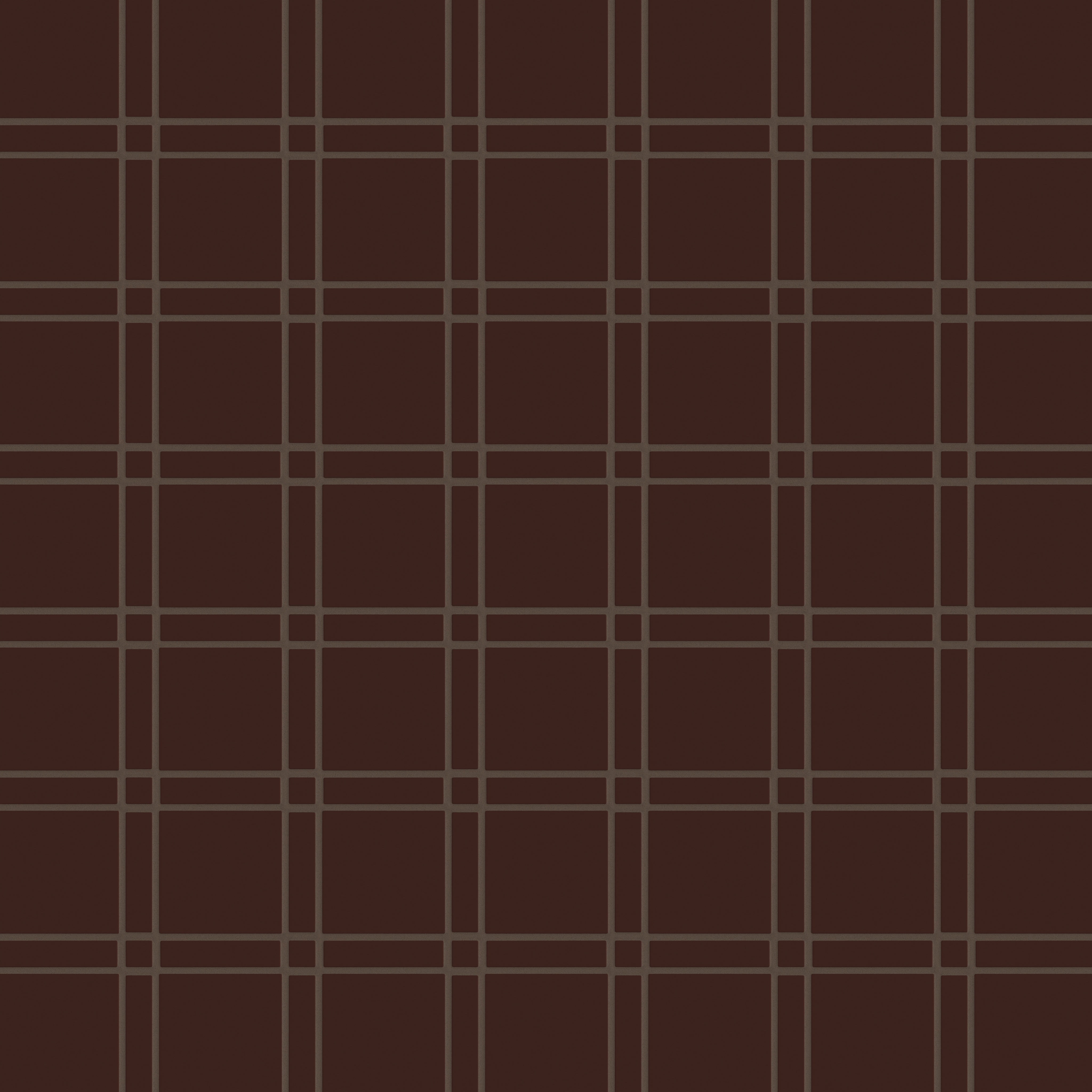 Lattice Sheeted Original Ceramic Tile in Garnet Matte
