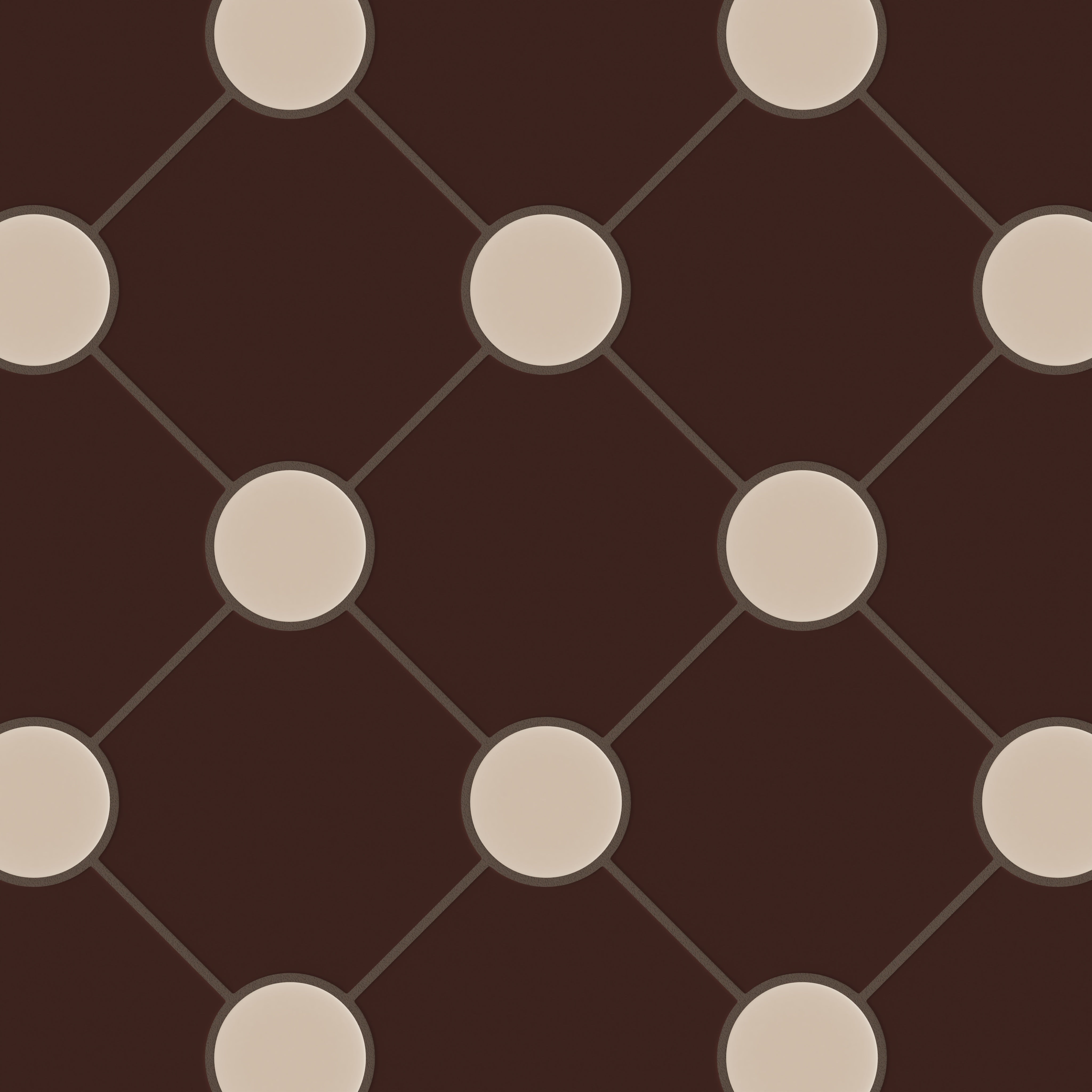 Portico Original Ceramic Tile in Garnet Matte & Sweet Pea Matte