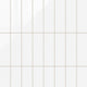 3x9 Natural Press Ceramic Tile in Gesso Gloss