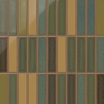 2x8 Original Ceramic Tile in Golden Hour