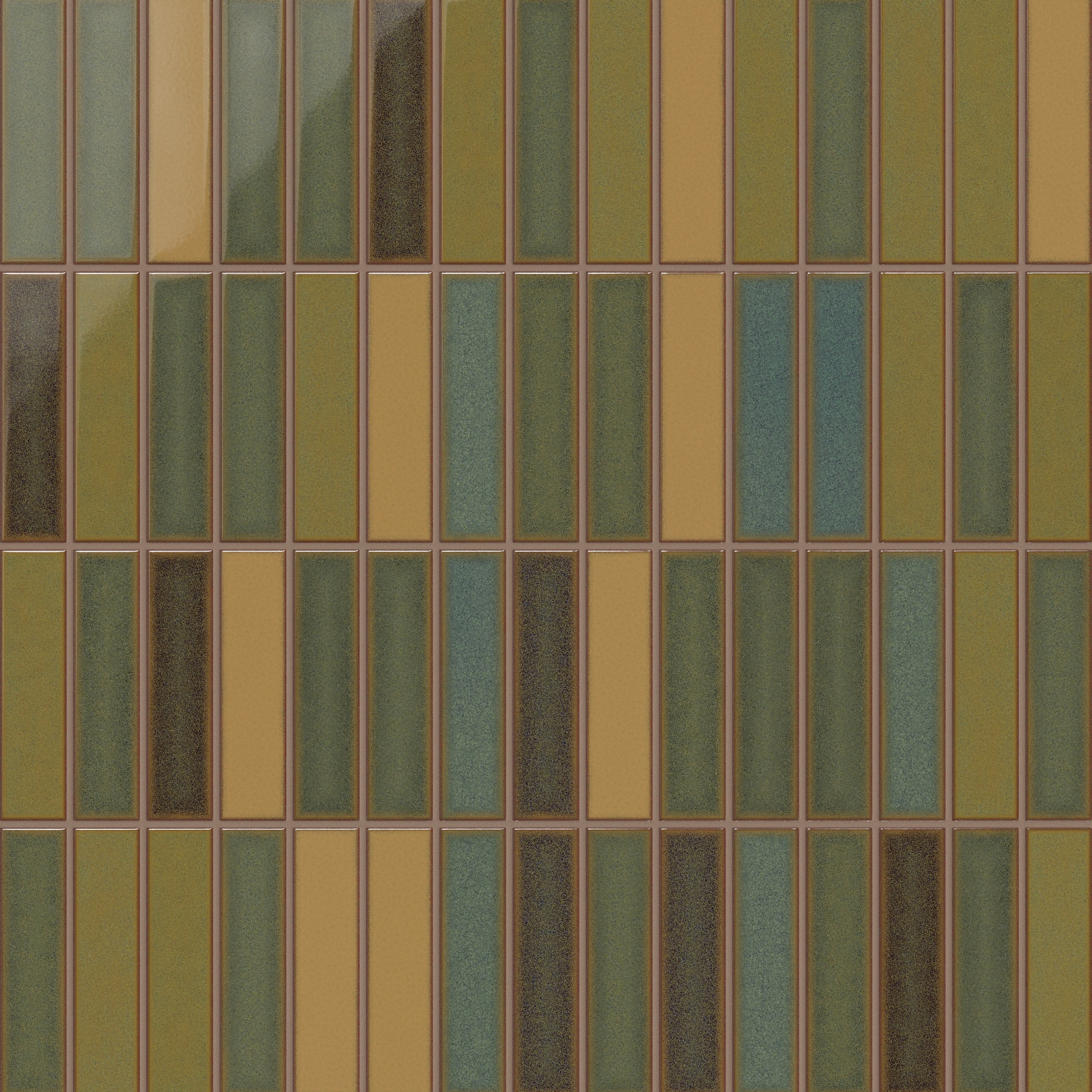 Golden Hour 2x8 Gloss Original Ceramic Tile - Fireclay Tile