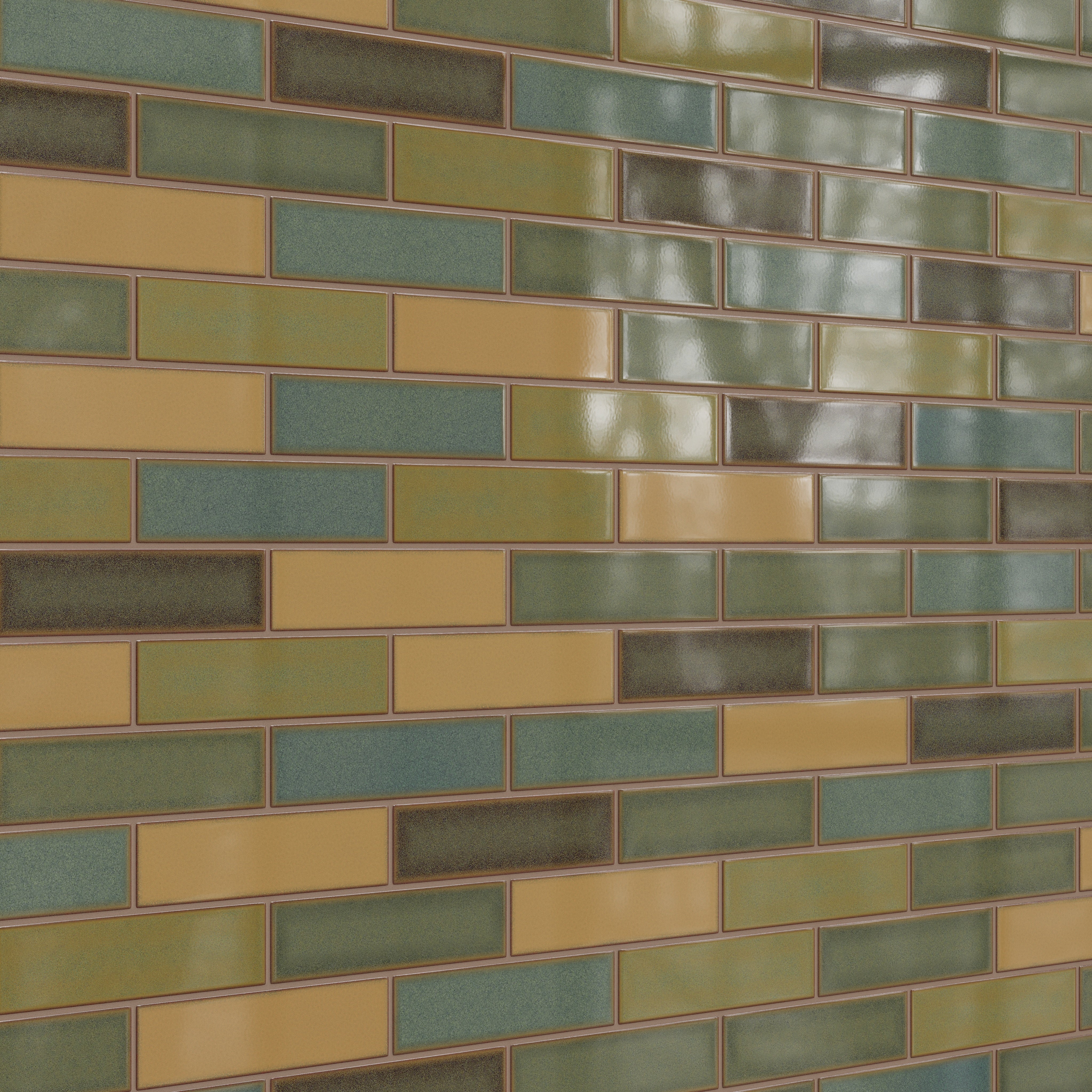 3x12 Original Ceramic Tile in Golden Hour