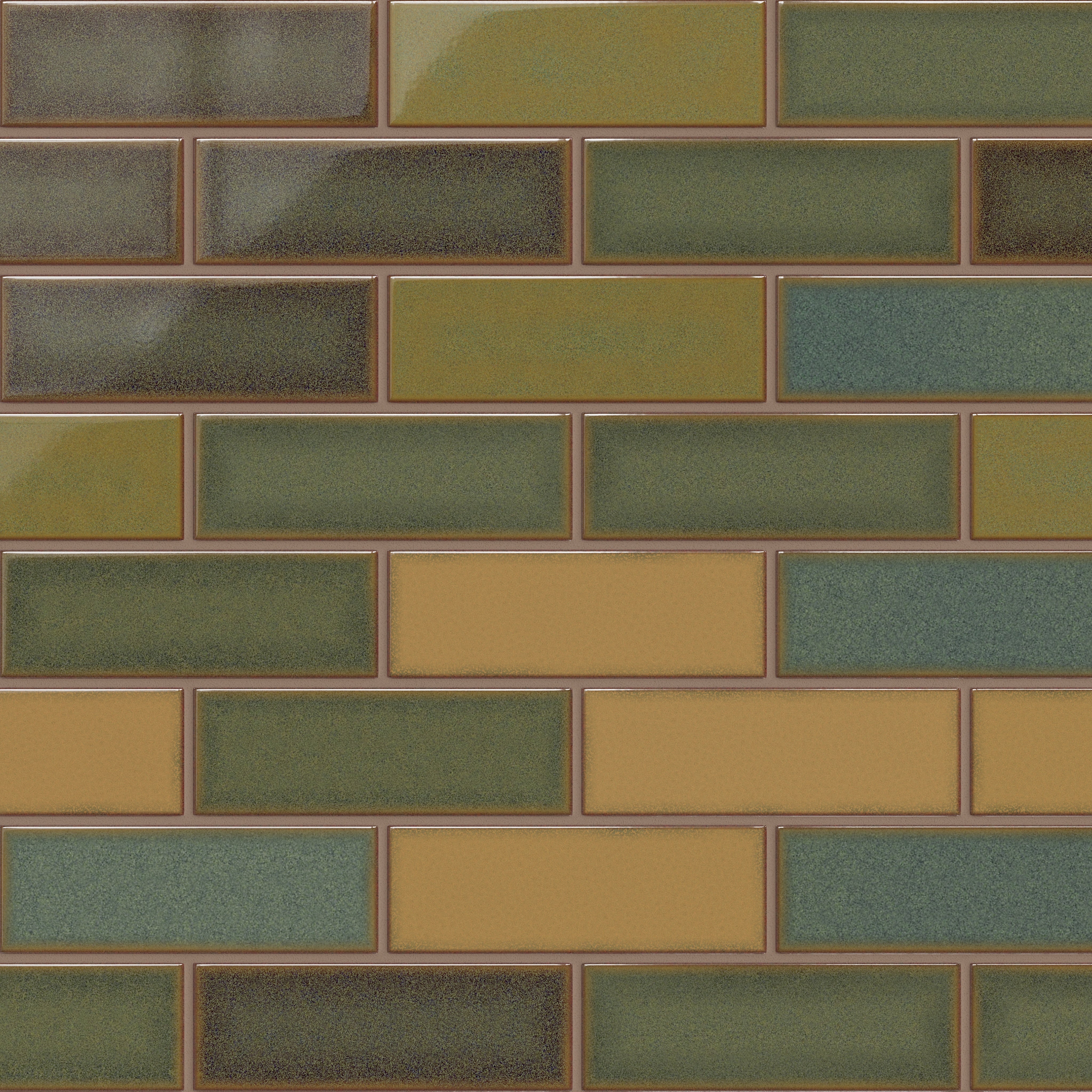 3x9 Original Ceramic Tile in Golden Hour