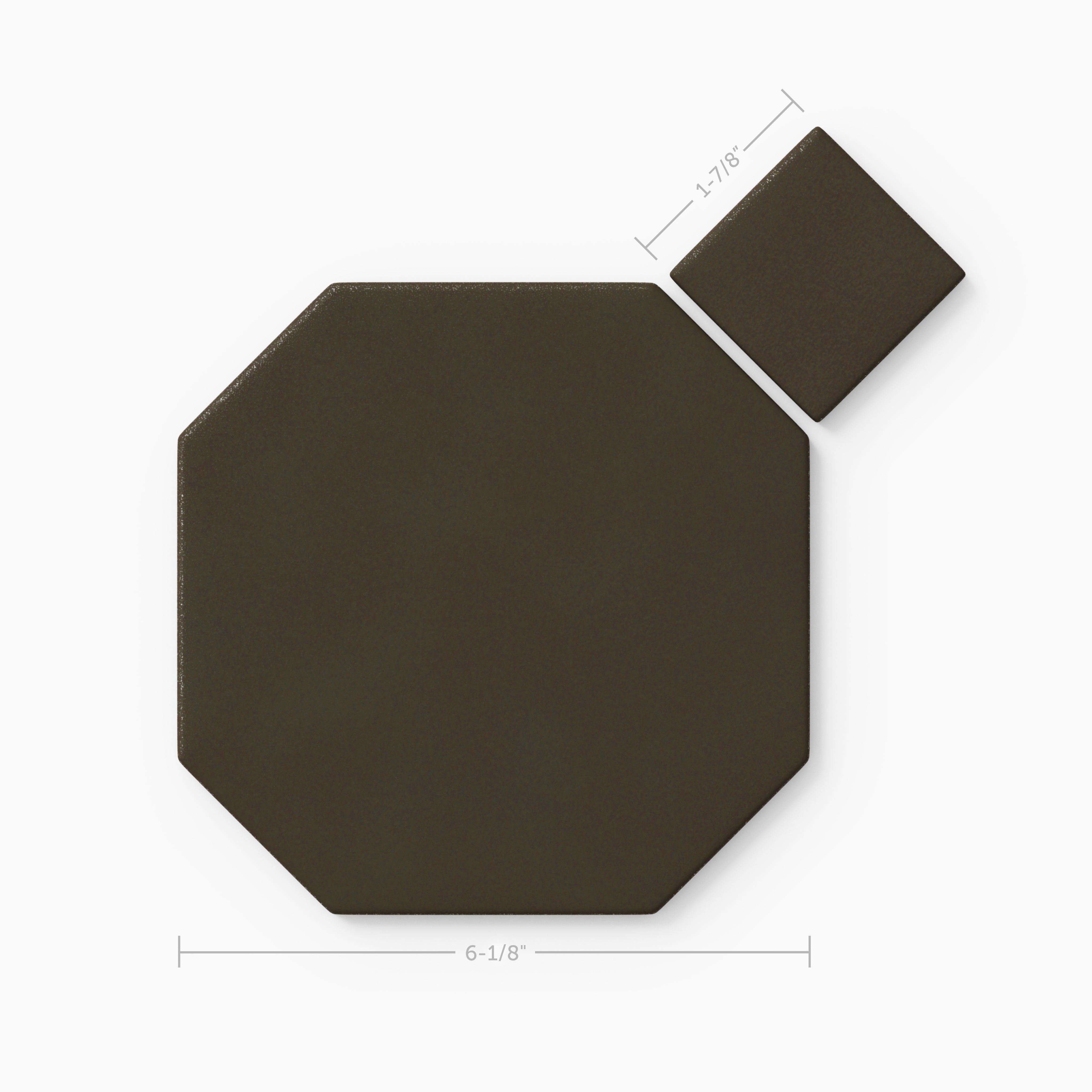 Gramercy Original Ceramic Tile in Graphite