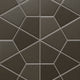 Hexite Original Ceramic Tile in Graphite