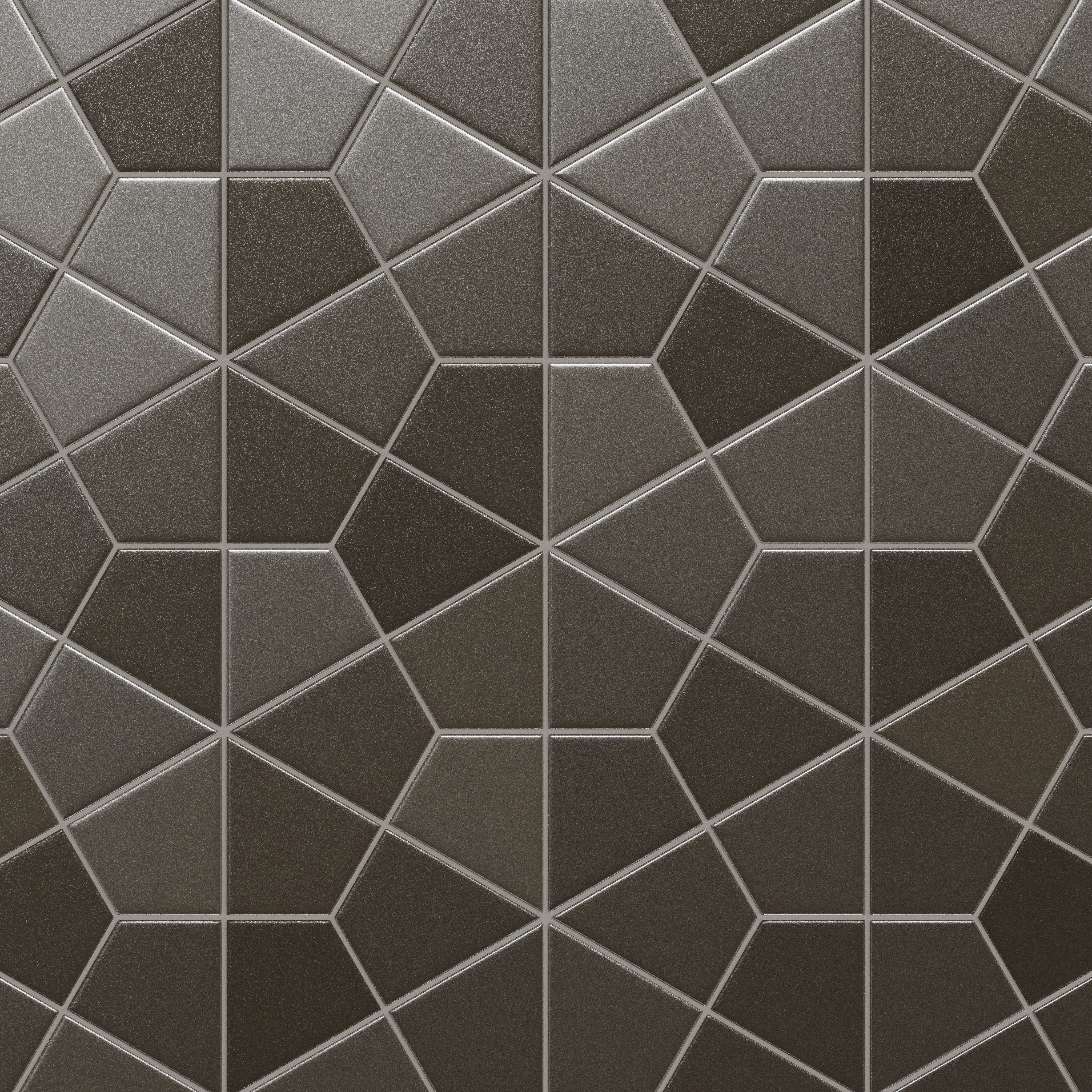 Hexite Original Ceramic Tile in Graphite