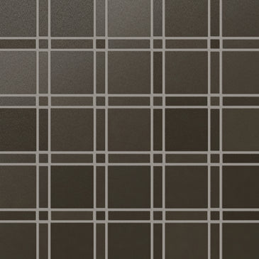 Lattice Sheeted Original Ceramic Tile in Graphite