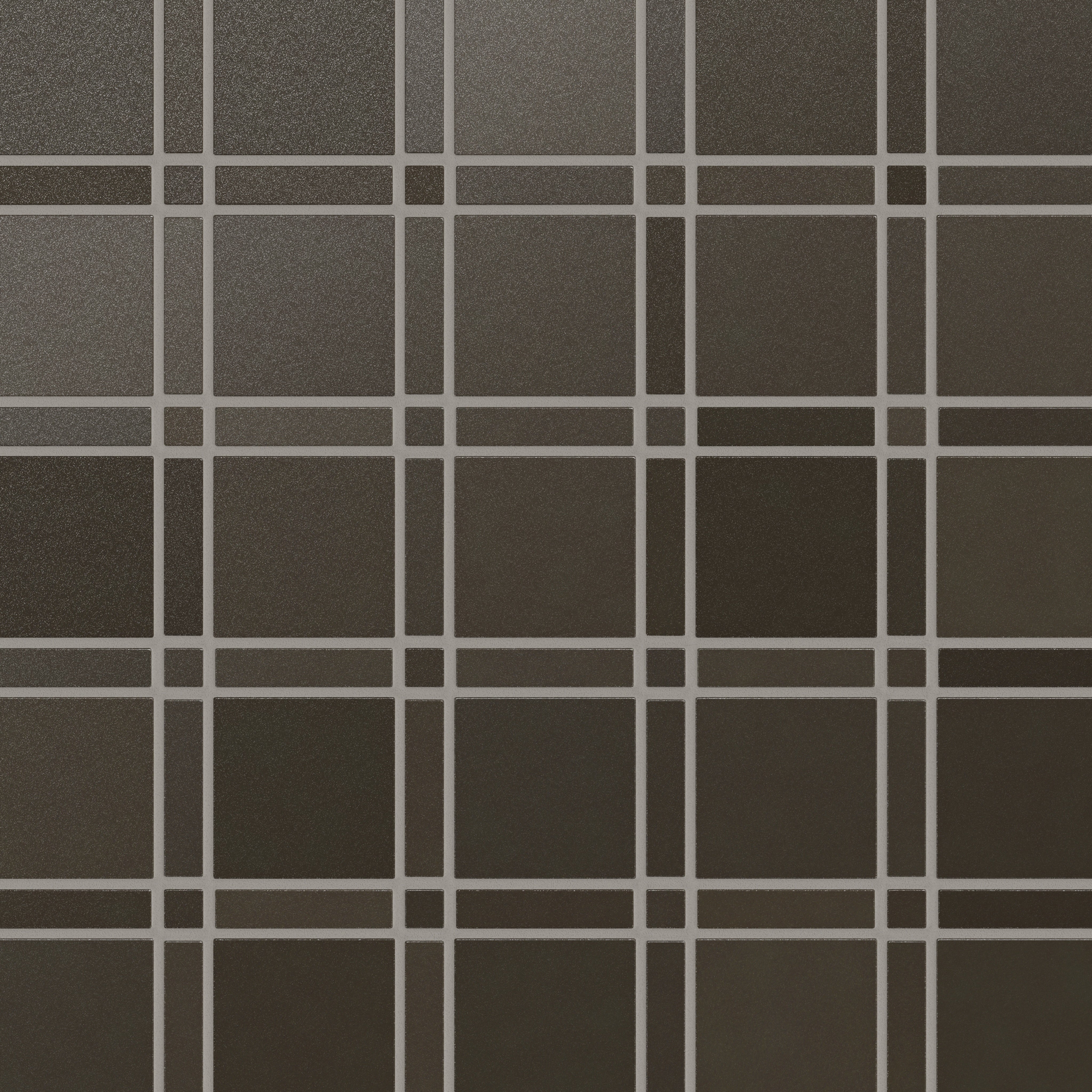 Lattice Sheeted Original Ceramic Tile in Graphite
