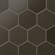 8" Hexagon Original Ceramic Tile in Graphite