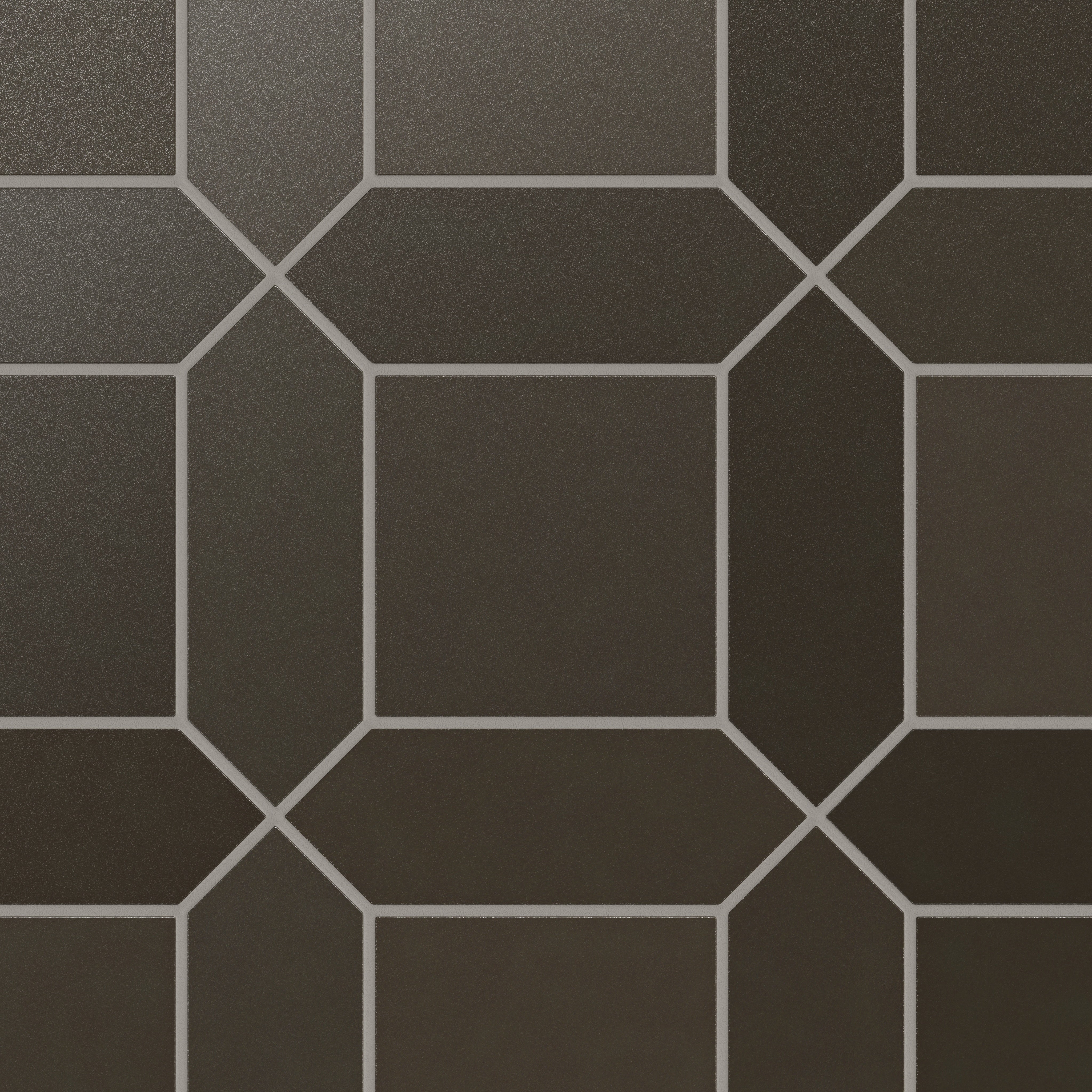 Atrium Original Ceramic Tile in Graphite