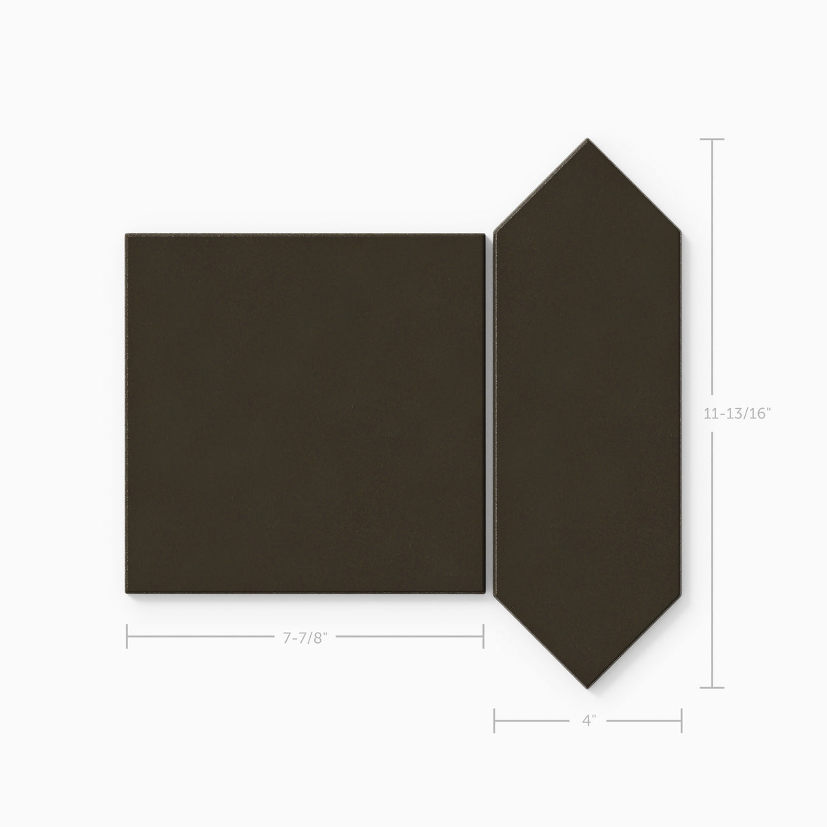 Graphite Atrium Matte Original Ceramic Tile