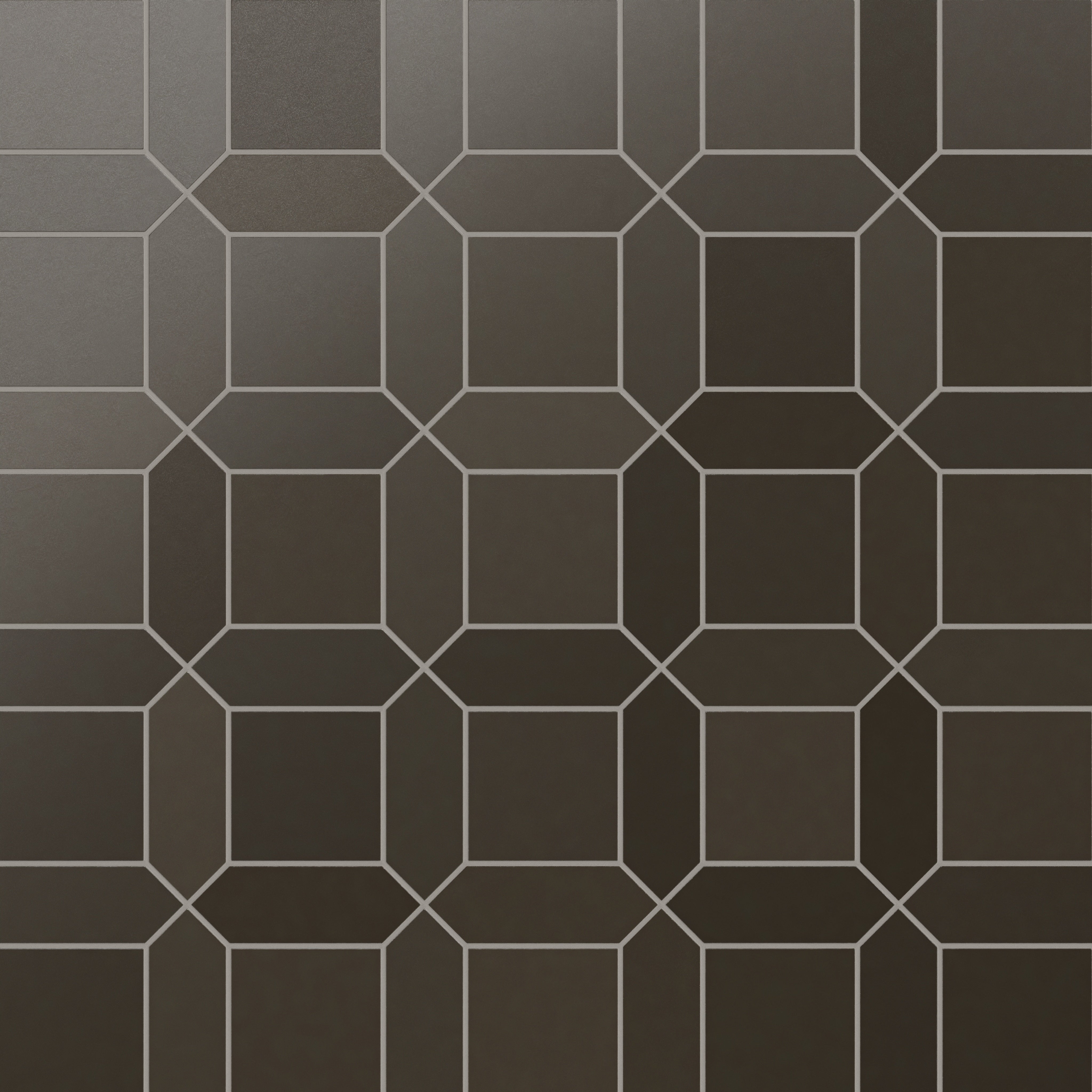 Atrium Original Ceramic Tile in Graphite