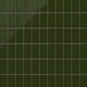 2x4 Straight Set Sheeted Natural Press Ceramic Mosaic Tile in Green Apatite Gloss