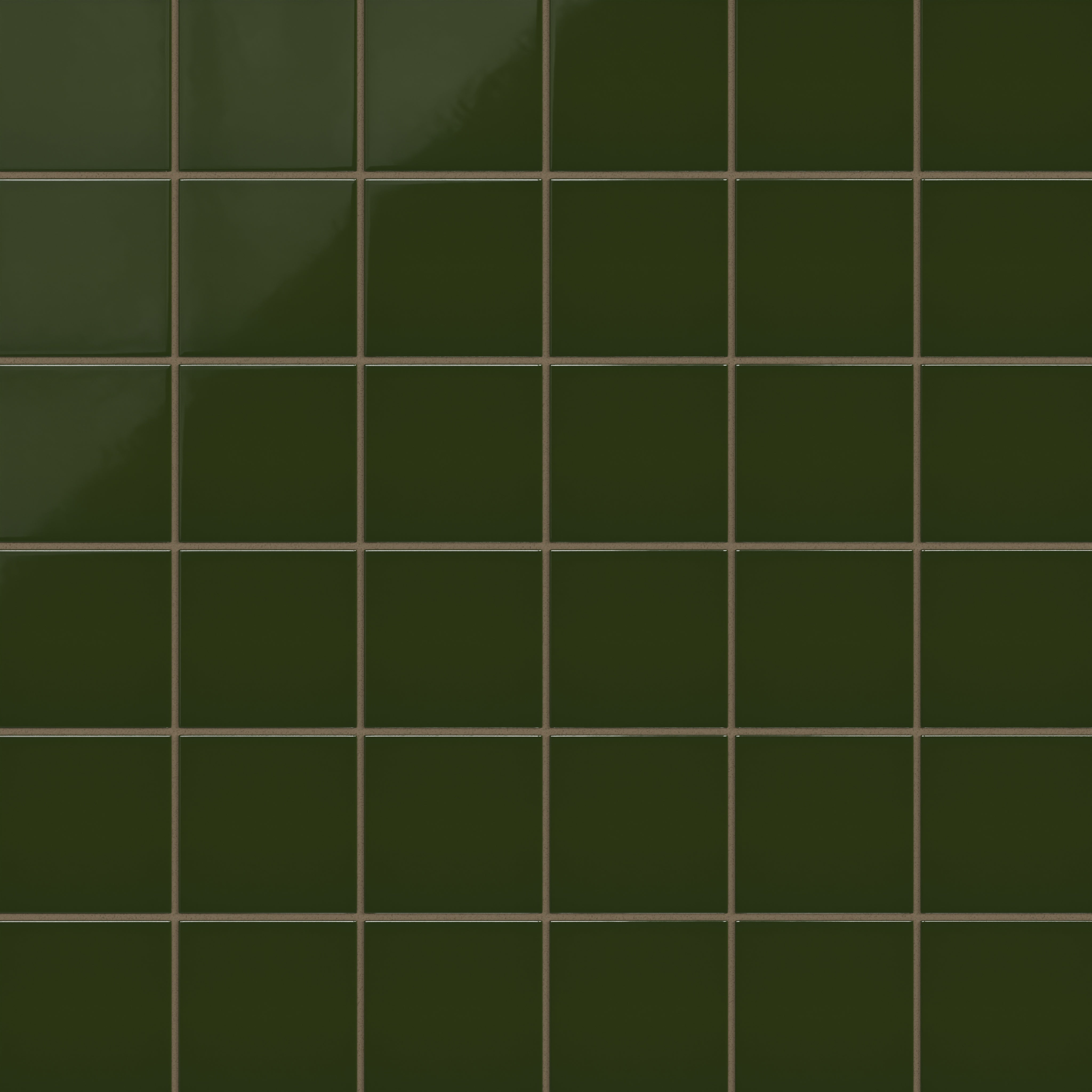 4x4 Natural Press Ceramic Tile in Green Apatite Gloss