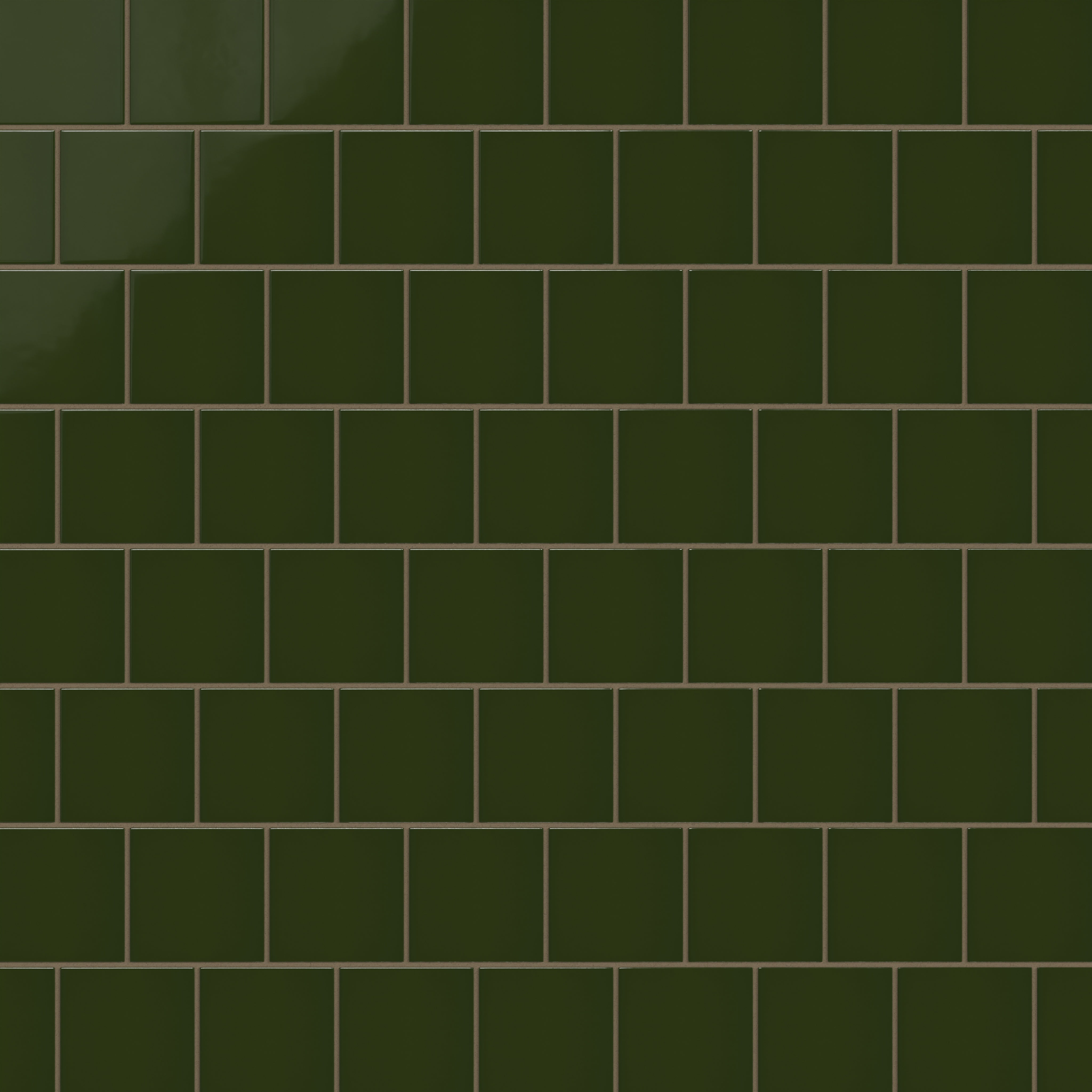4x4 Natural Press Ceramic Tile in Green Apatite Gloss