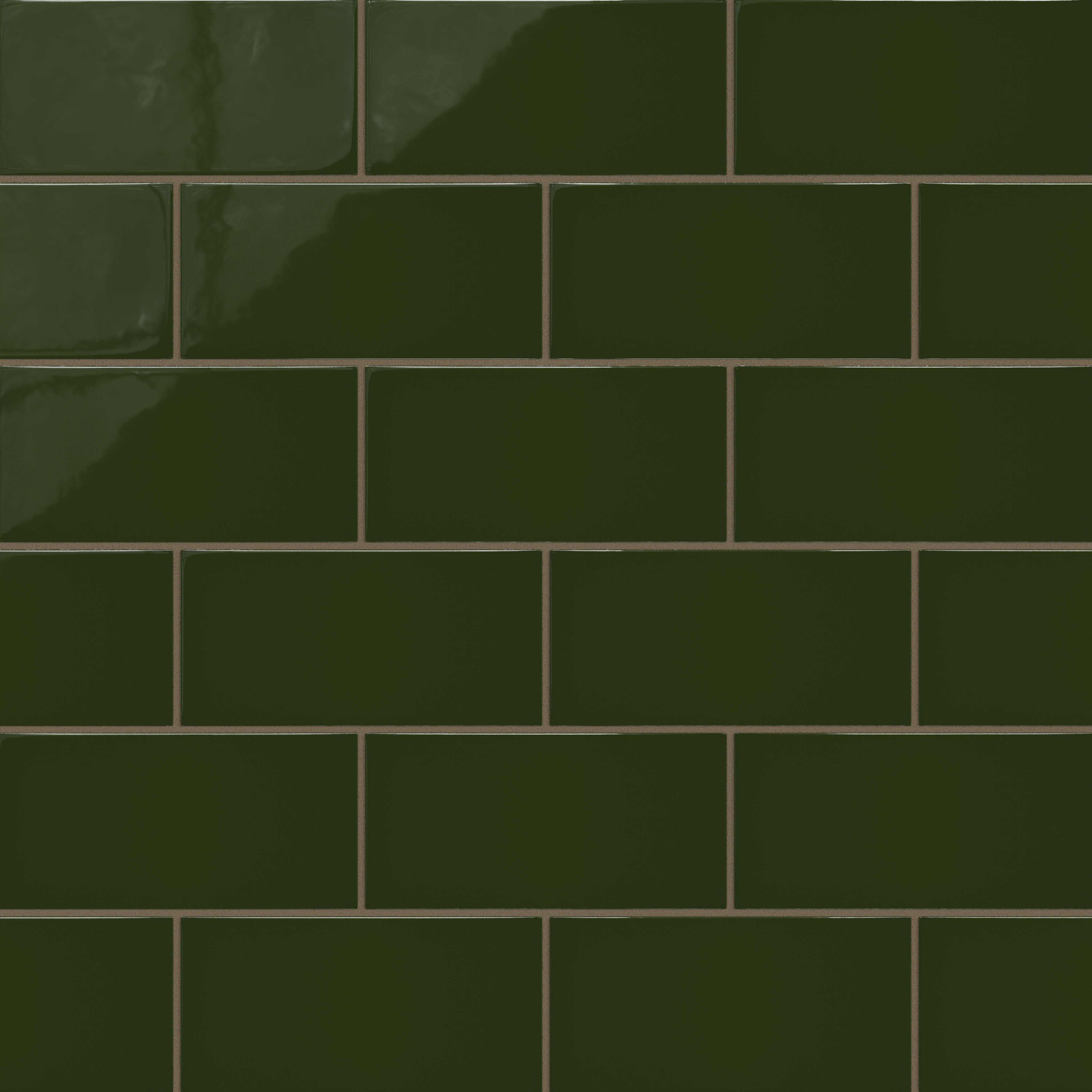 4x8 Natural Press Ceramic Tile in Green Apatite Gloss