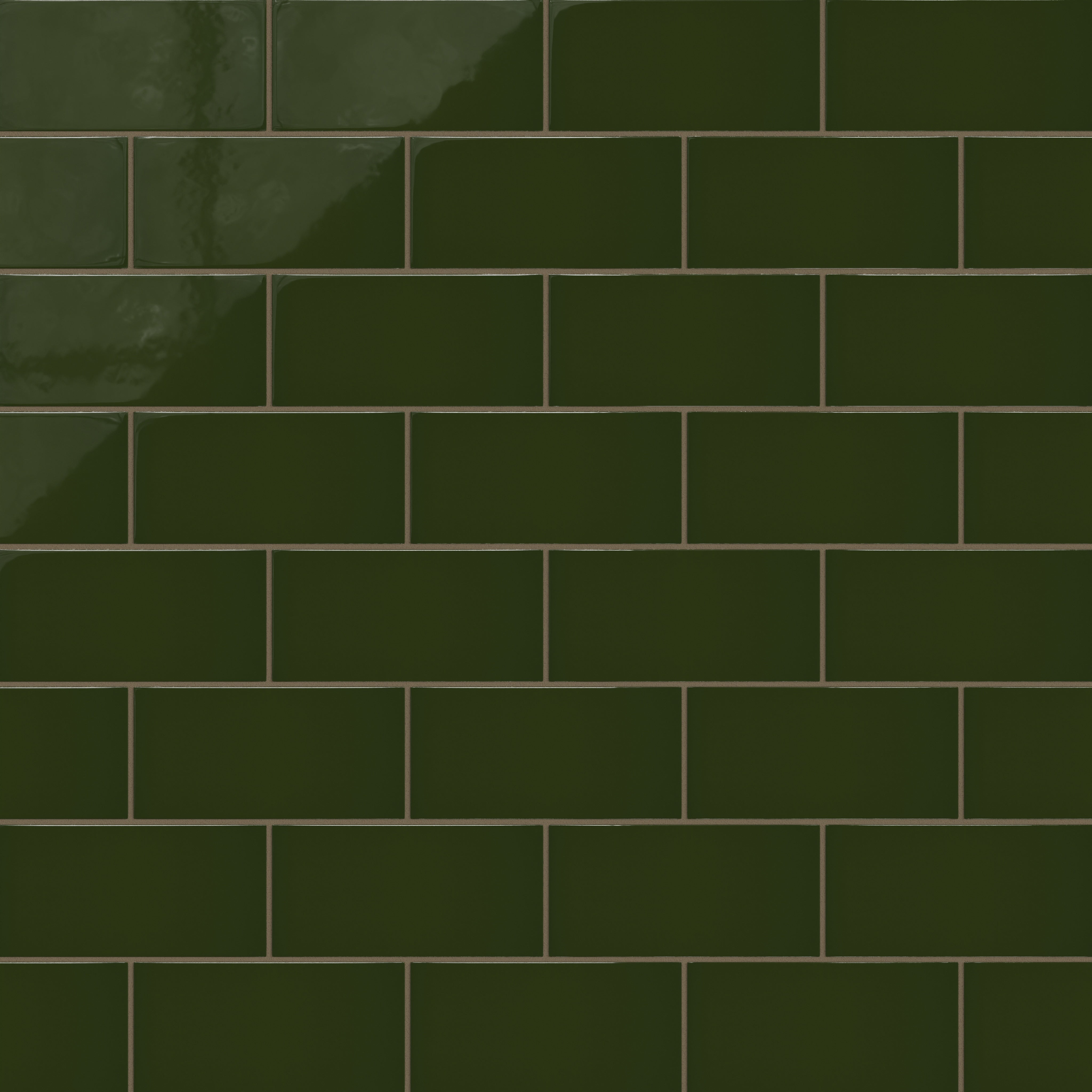 4x8 Natural Press Ceramic Tile in Green Apatite Gloss