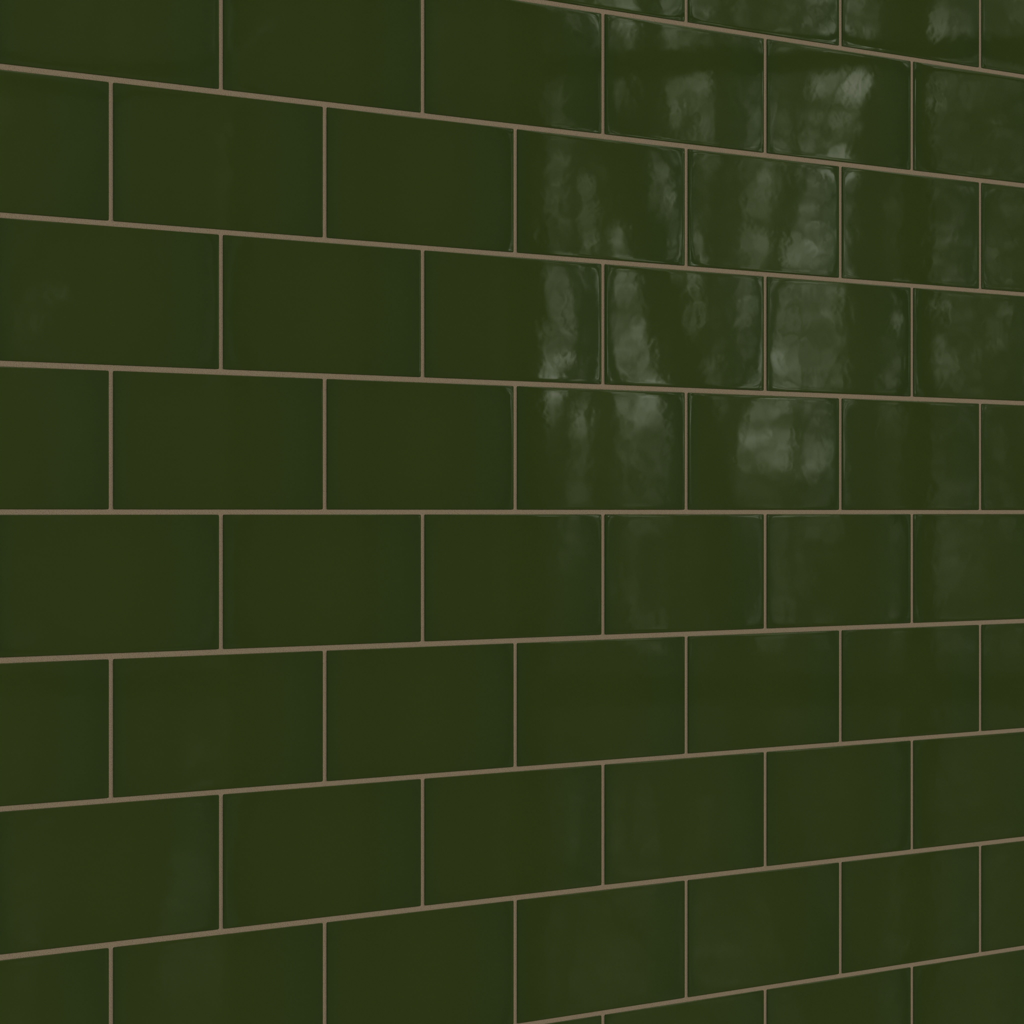4x8 Natural Press Ceramic Tile in Green Apatite Gloss
